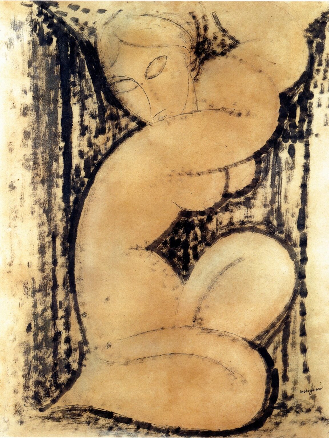 Modigliani Cariátide (III)