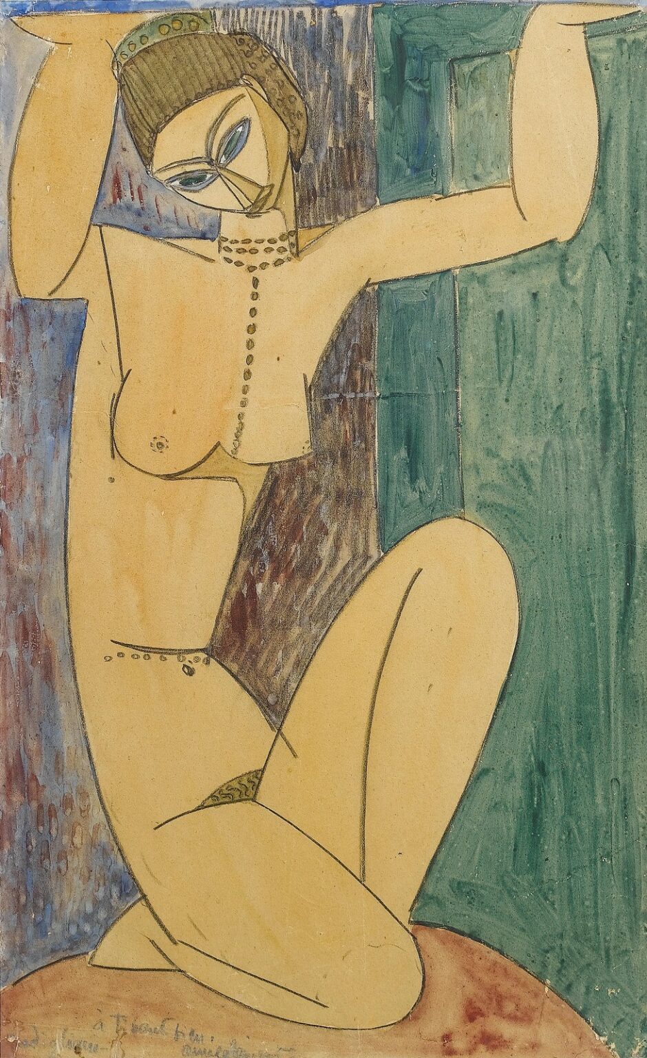 Modigliani Cariátide (1913)
