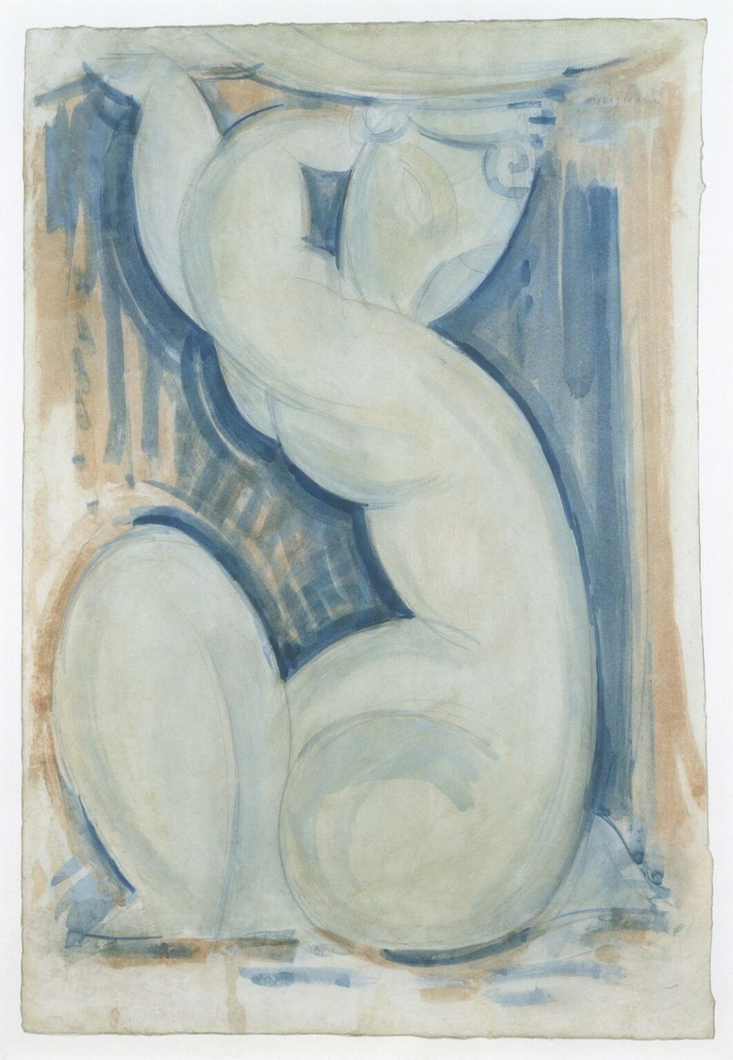 Modigliani Cariátide (1914)