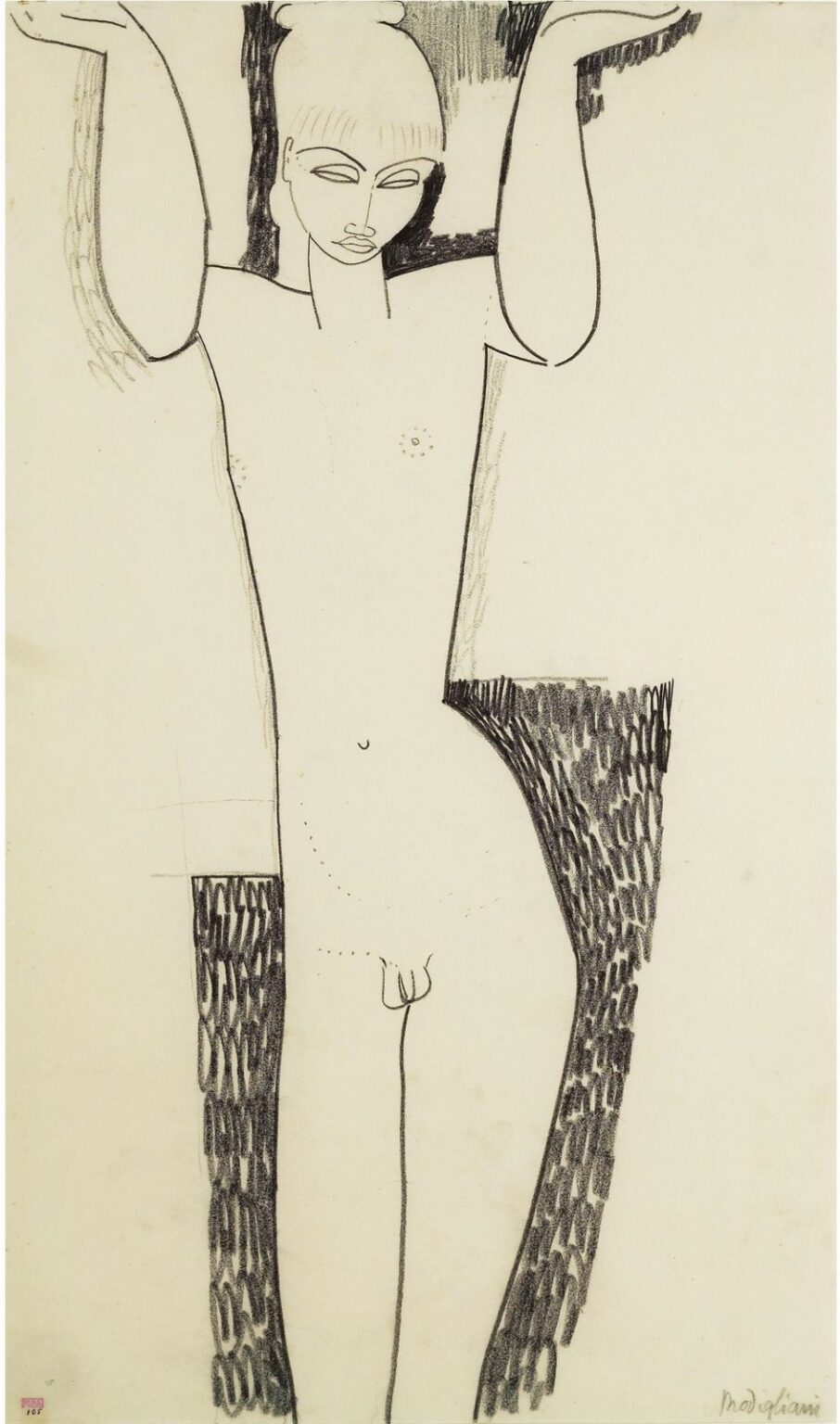 Modigliani Cariatide Hermaphrodite