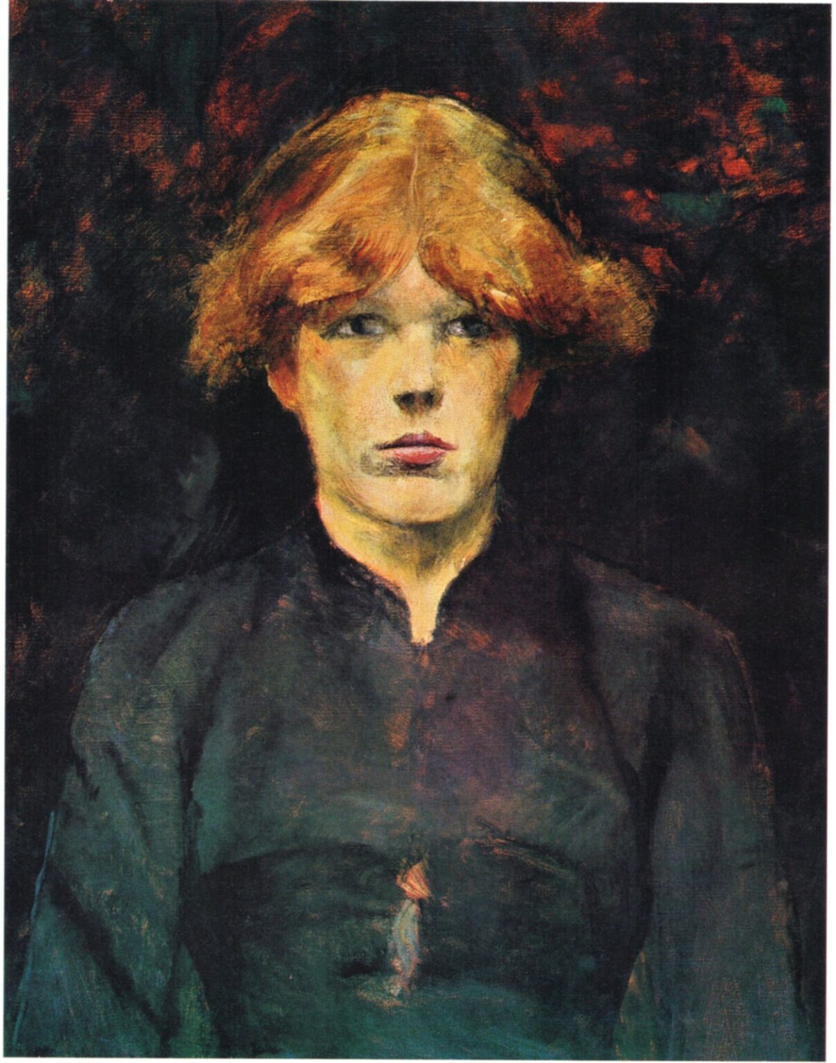 Toulouse-Lautrec Carmen de frente (1884)