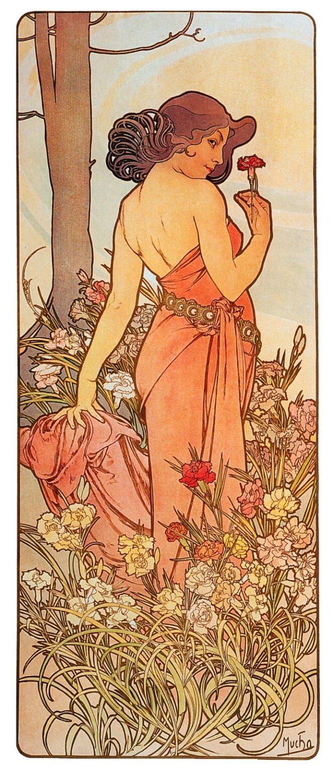 Mucha Carnation (1898)