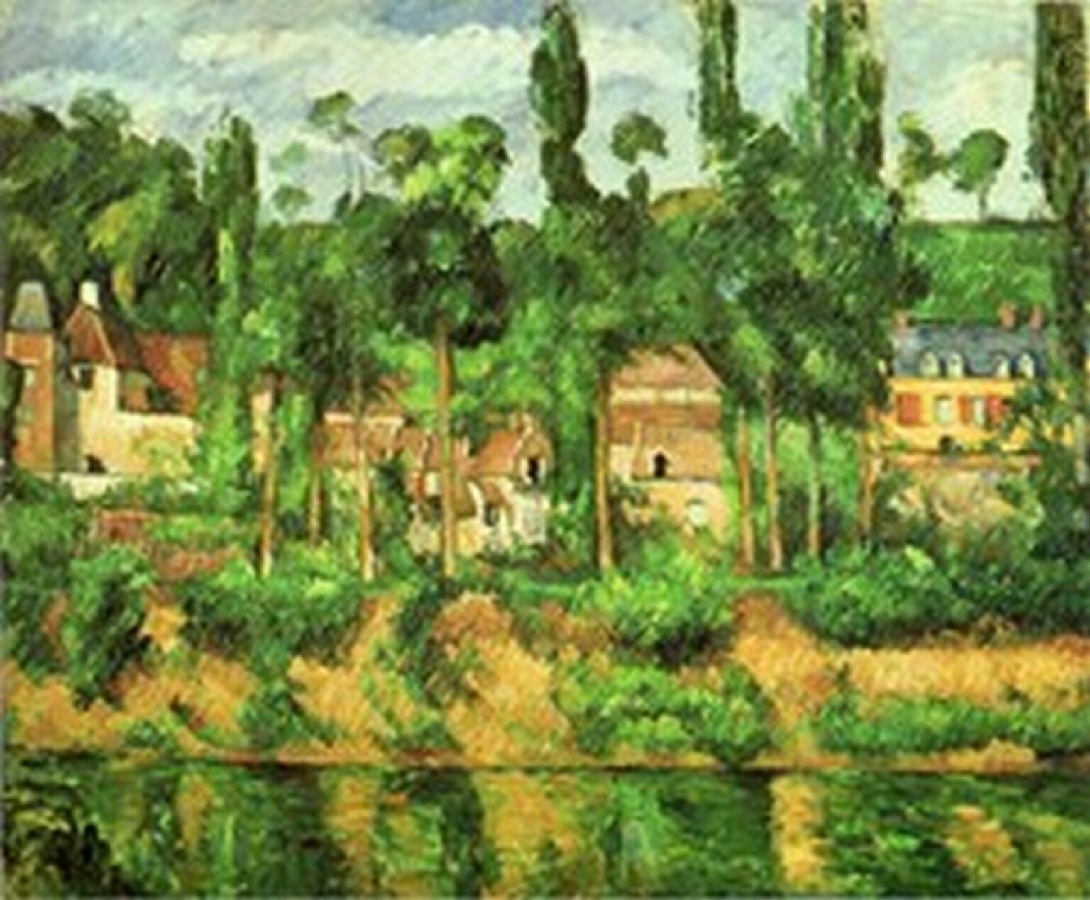 Cézanne Castillo de Medan (1879-81)