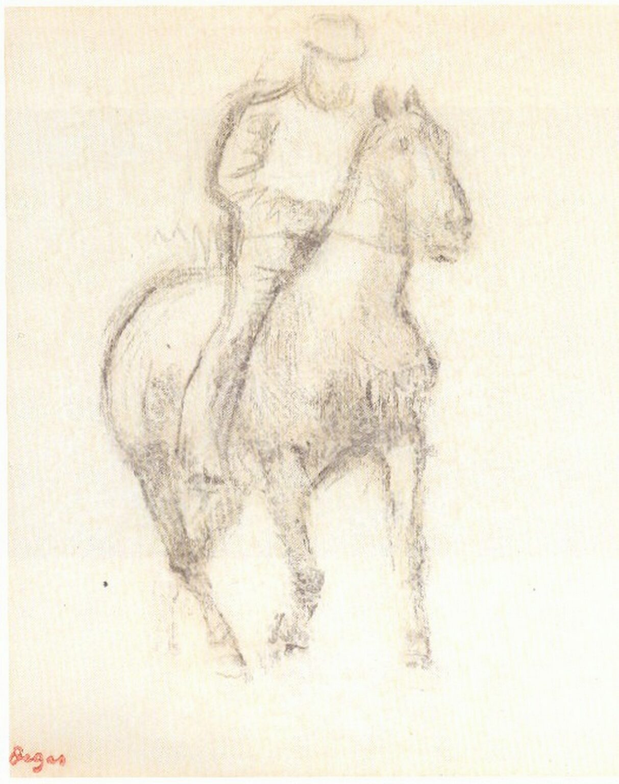 Degas Cavalier De trois