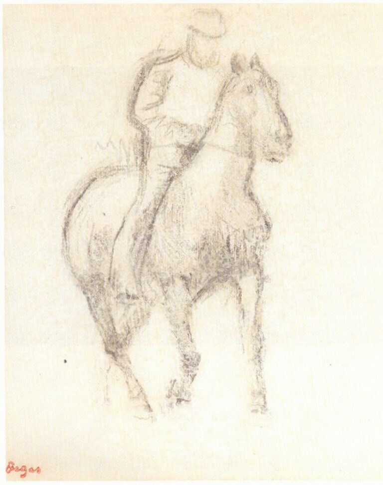 Degas Cavalier De trois