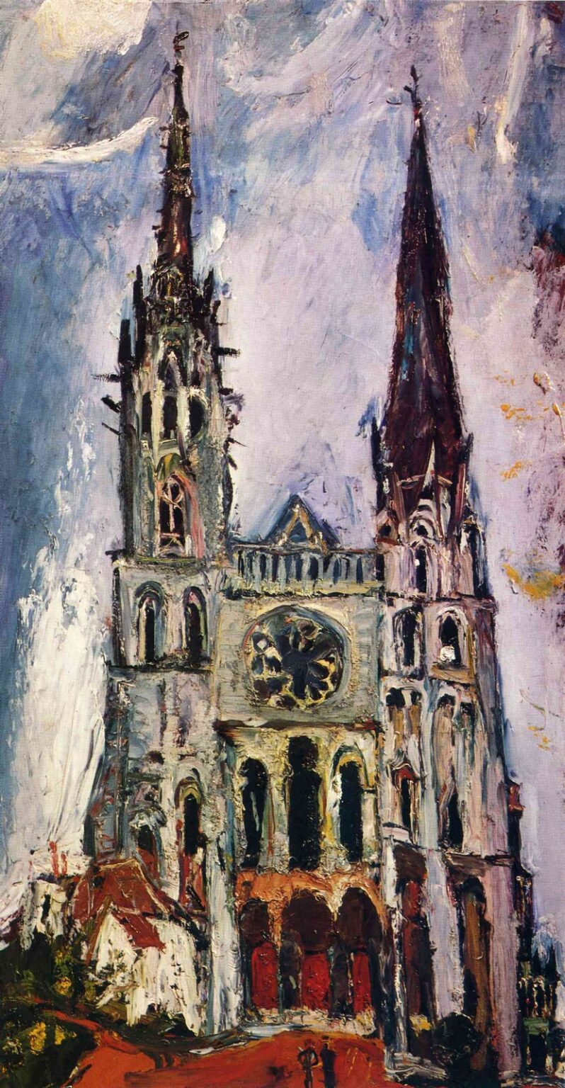 Soutine Chartres Cathedral (1934)