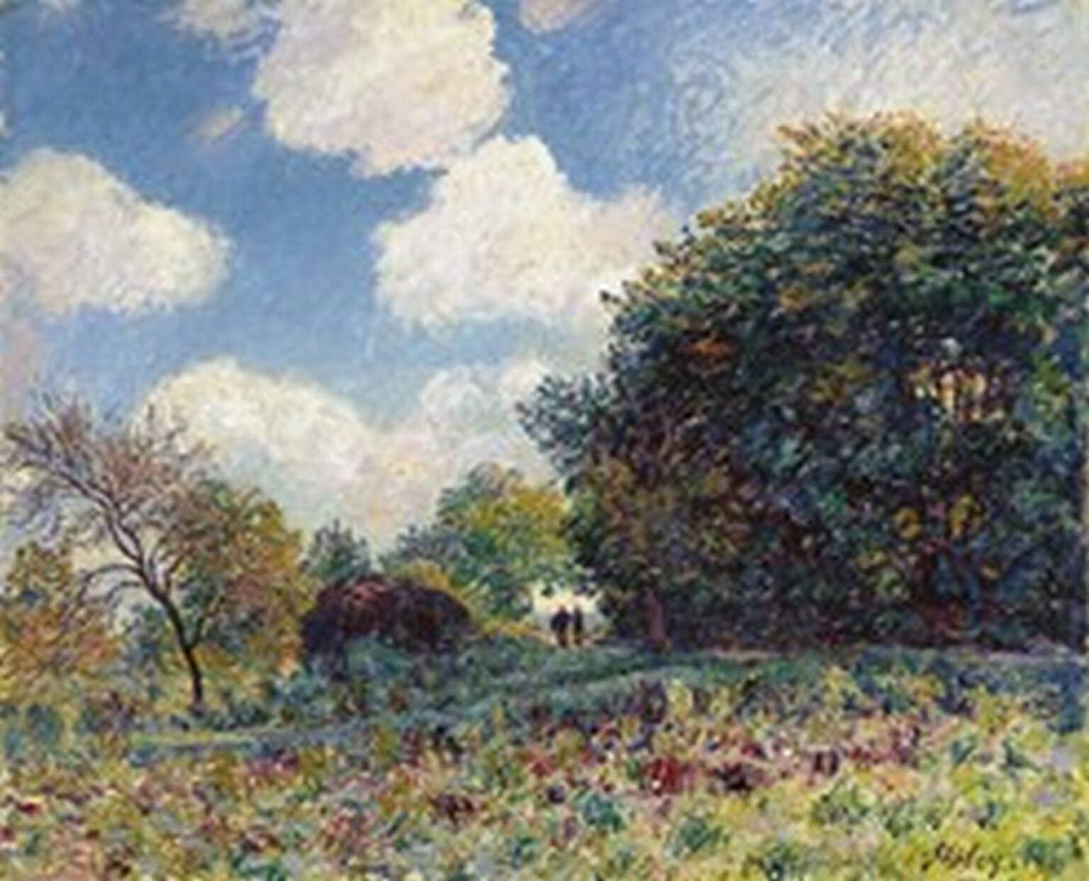 Sisley Chemim a l'entrée d'un Bois (1890-91)