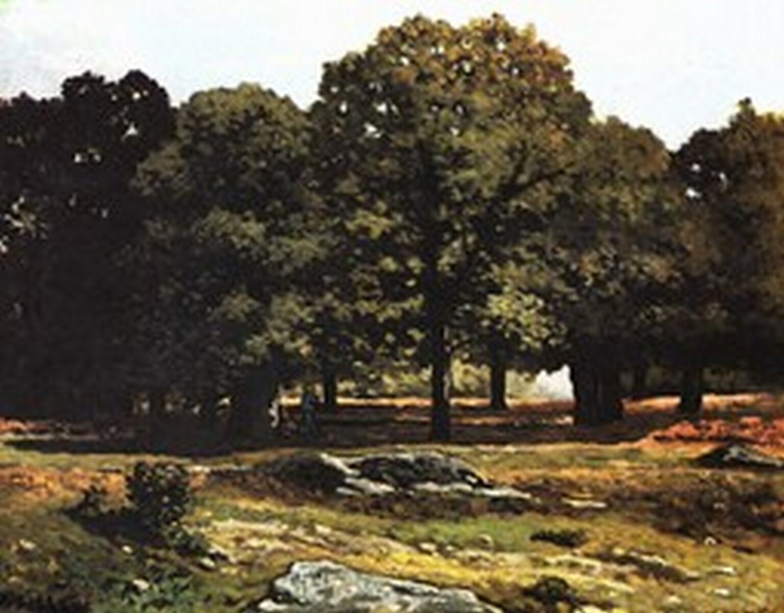 Sisley Chestnut Avenue in La Celle Saint Cloud (1865)