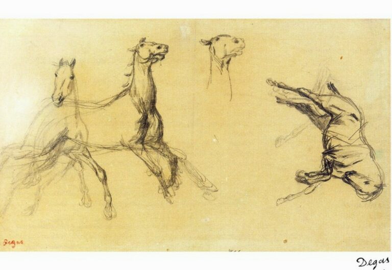 Degas Chevaux
