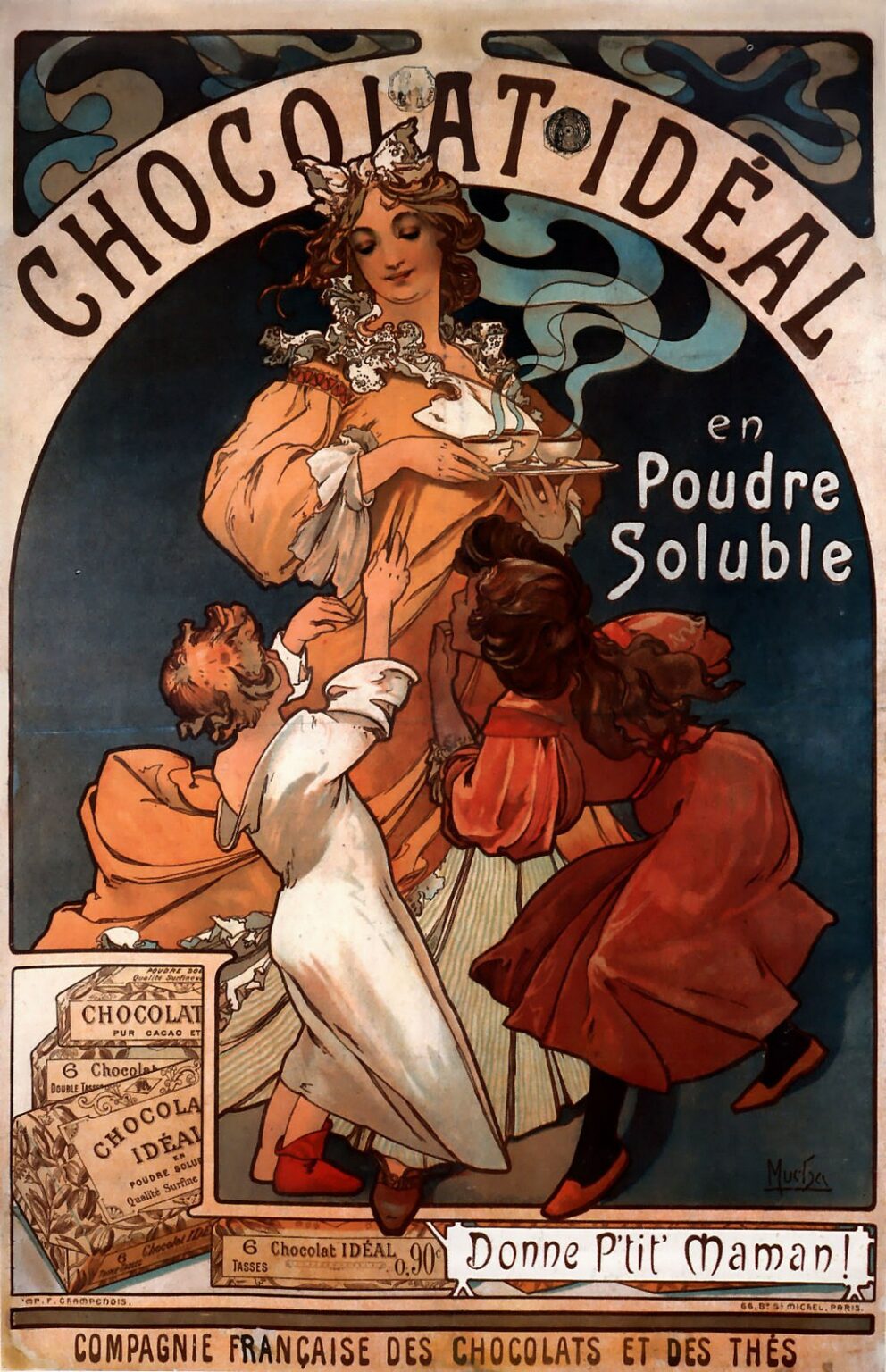 Mucha Chocolat - Ideal (1897)