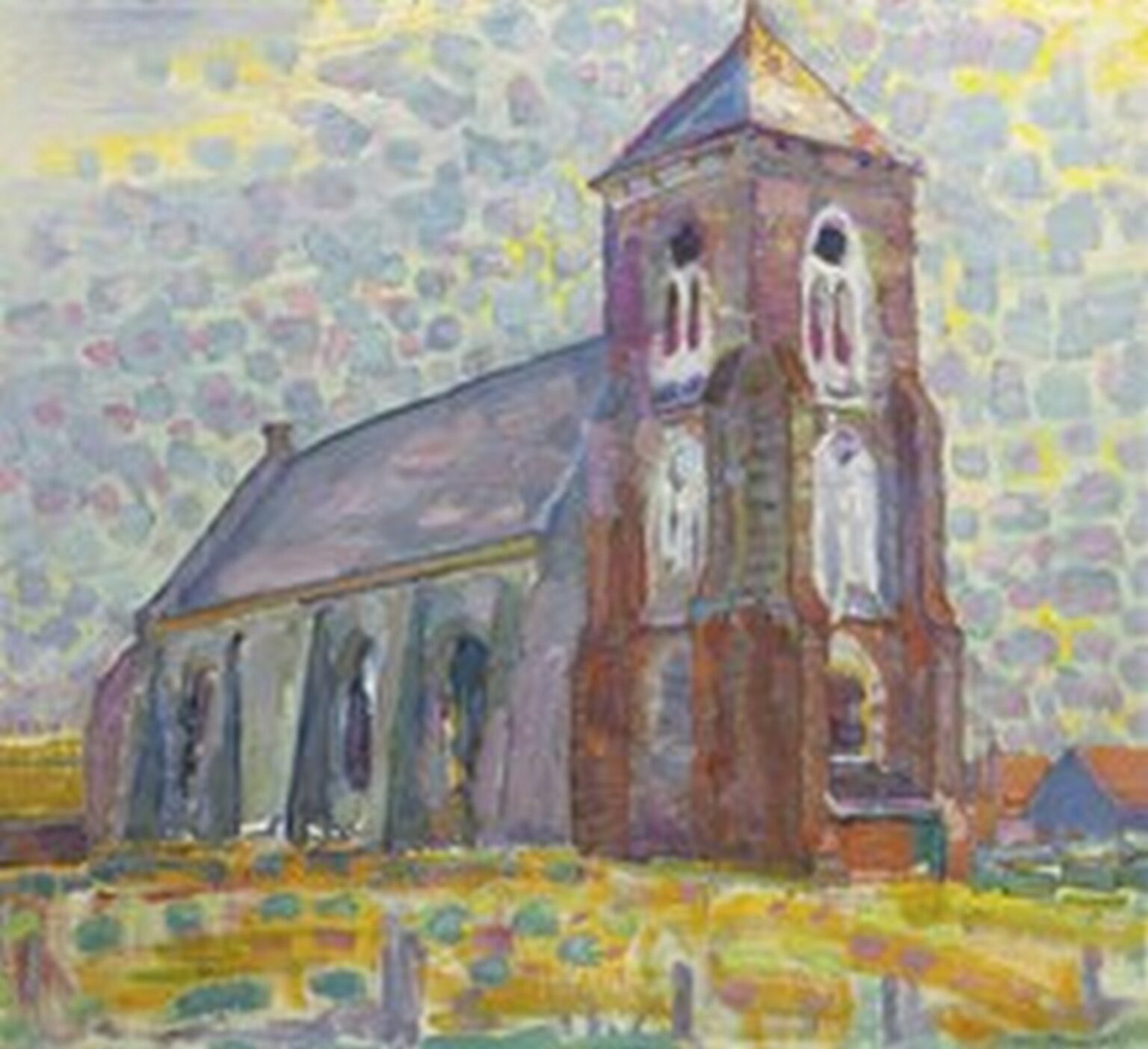 Mondrian Church in Zoutelande (1909)