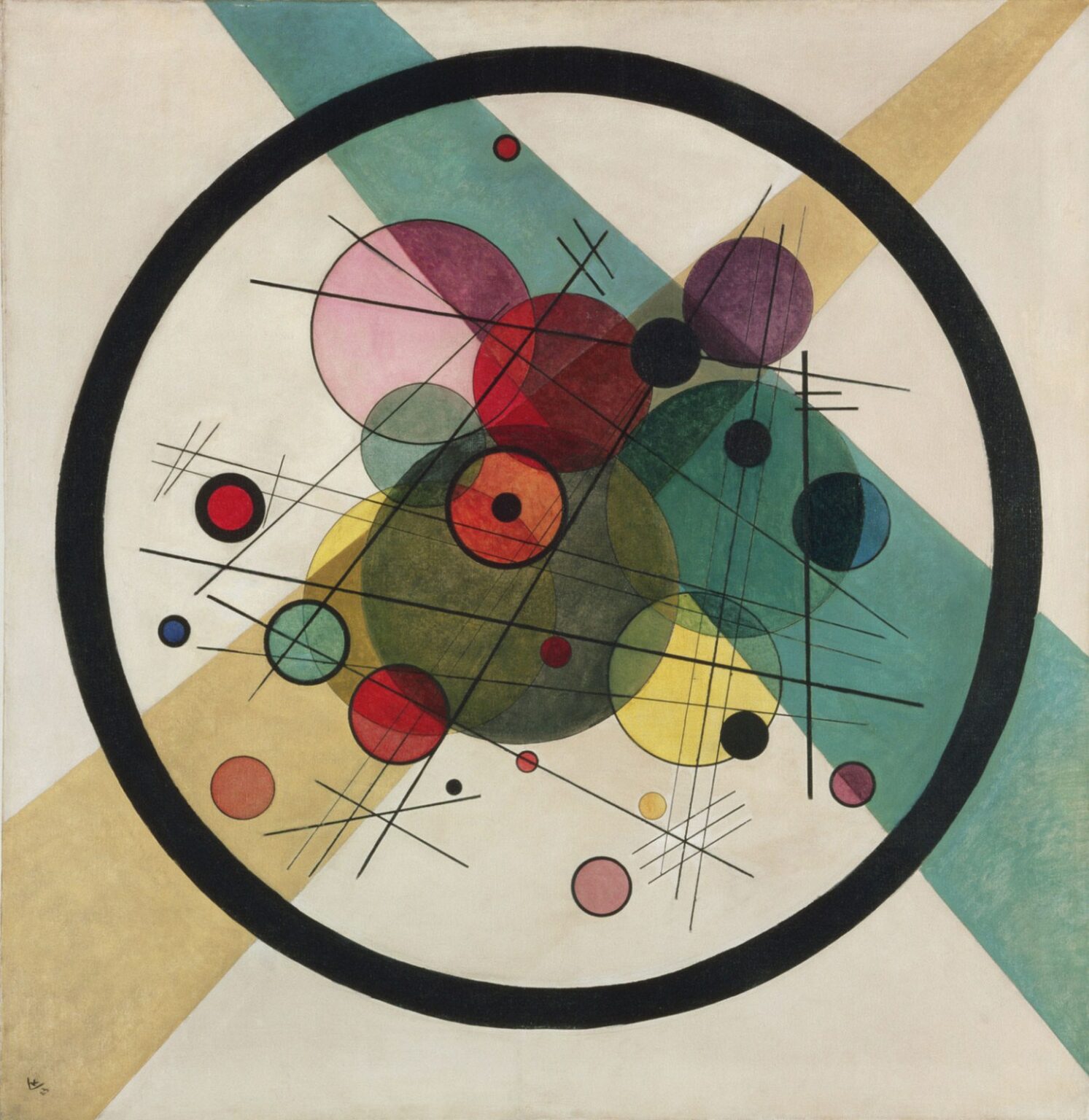 Kandinsky Circles within a Circle ( 1923)