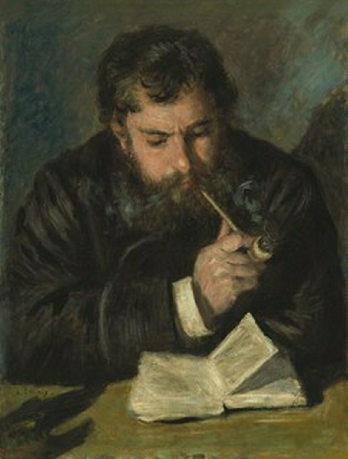 Renoir Claude Monet (1872)