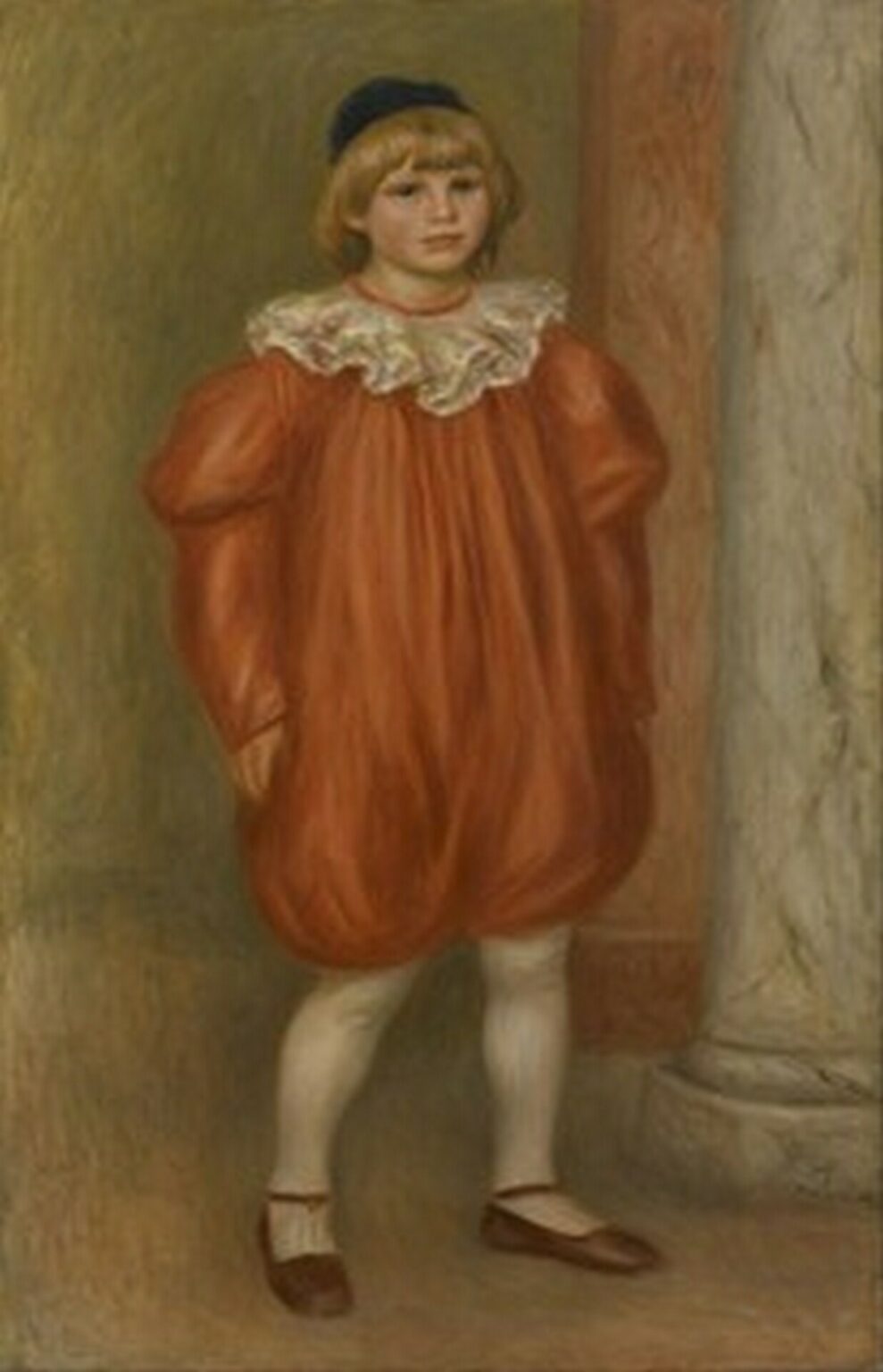 Renoir Claude Renoir in Clown Costume (1909)