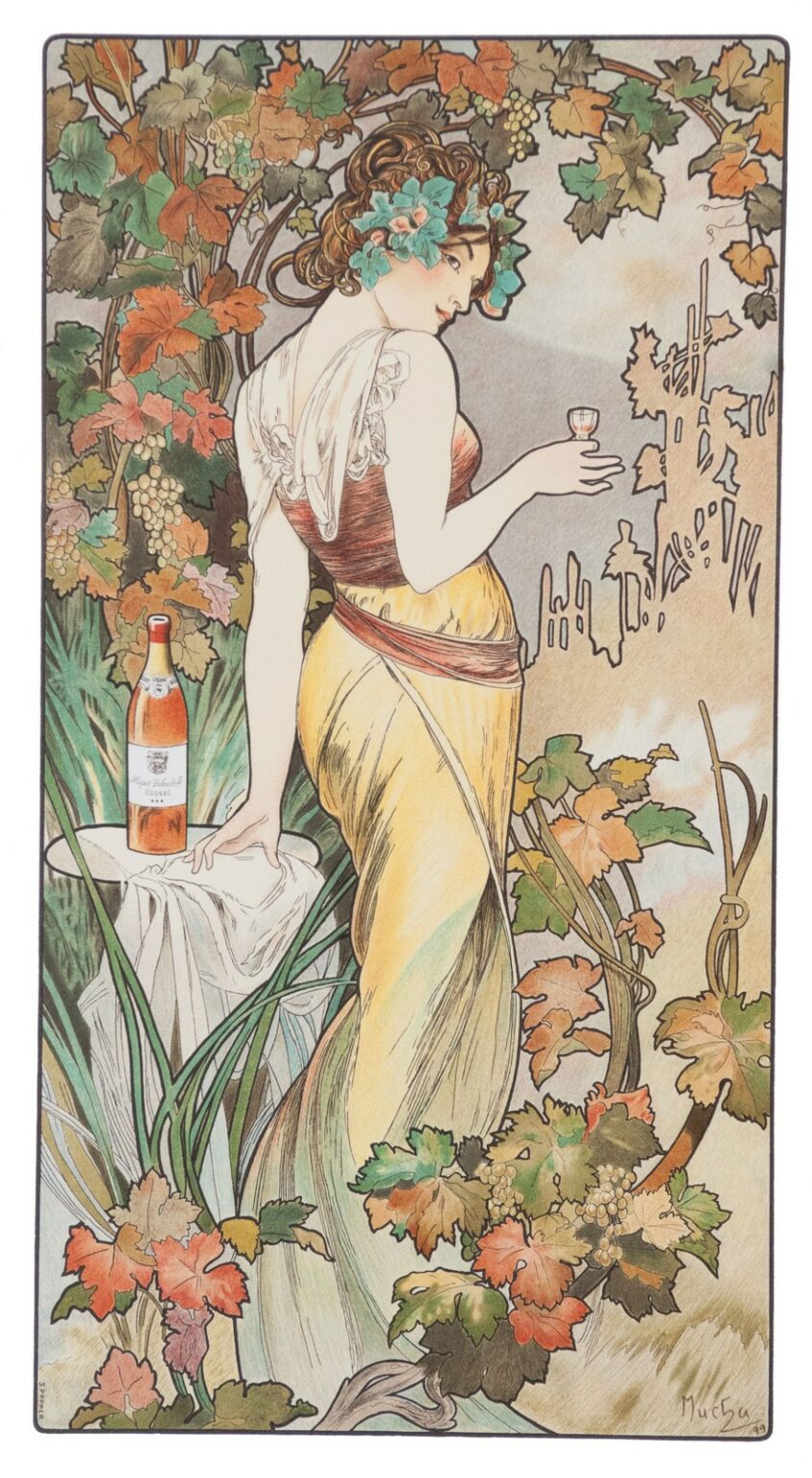 Mucha Cognac Bisquit (1899)