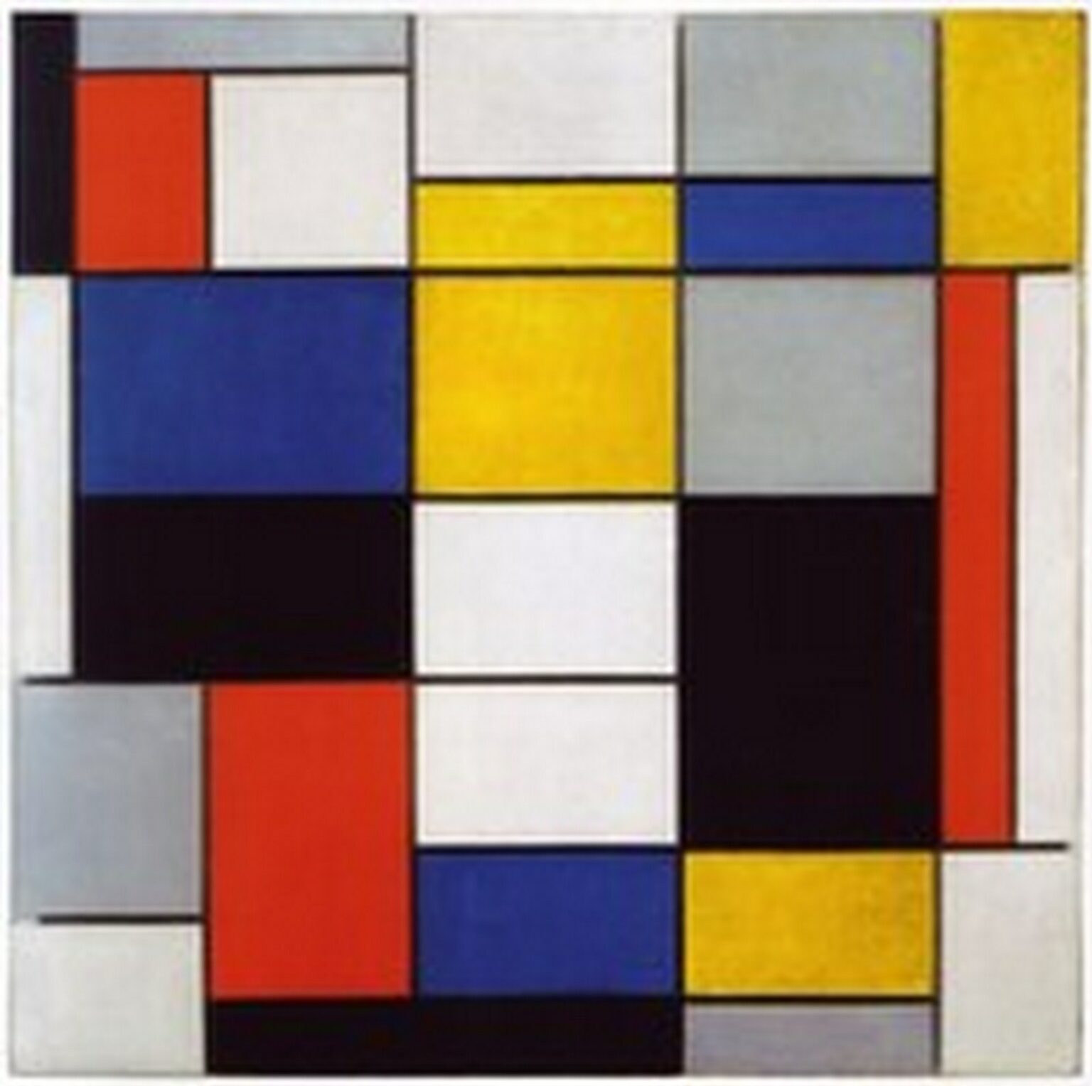 Mondrian Composition A (1920)