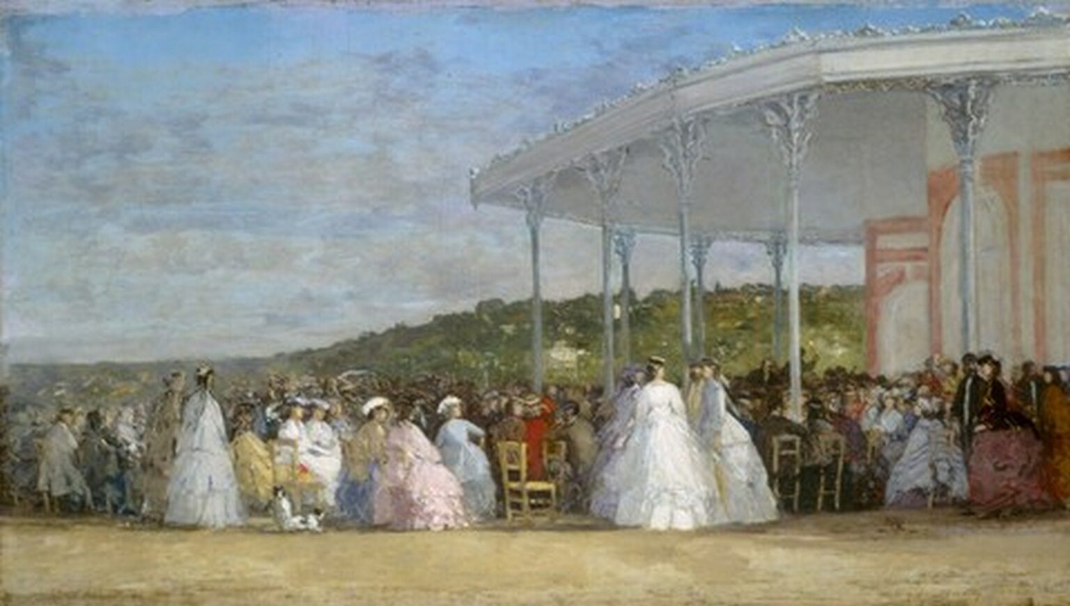 Boudin Concert au casino de Deauville (1865)