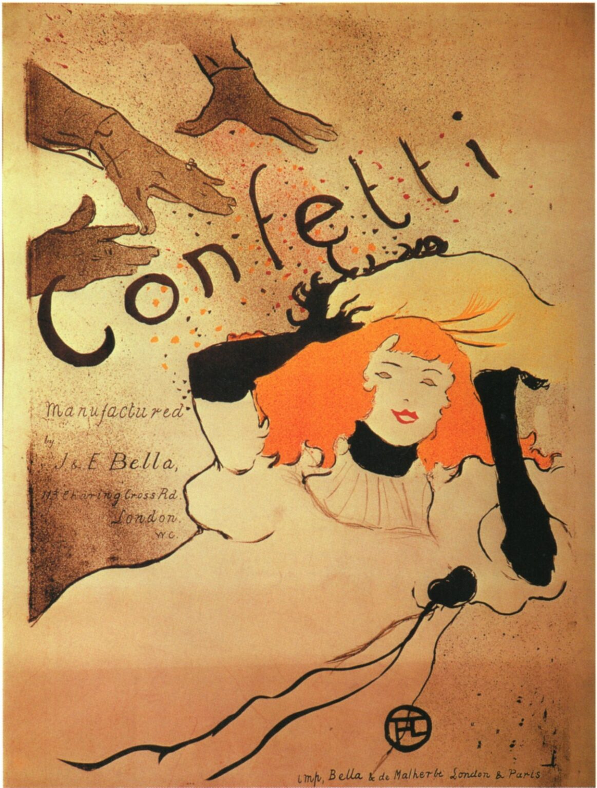 Toulouse-Lautrec Confetti (1893)