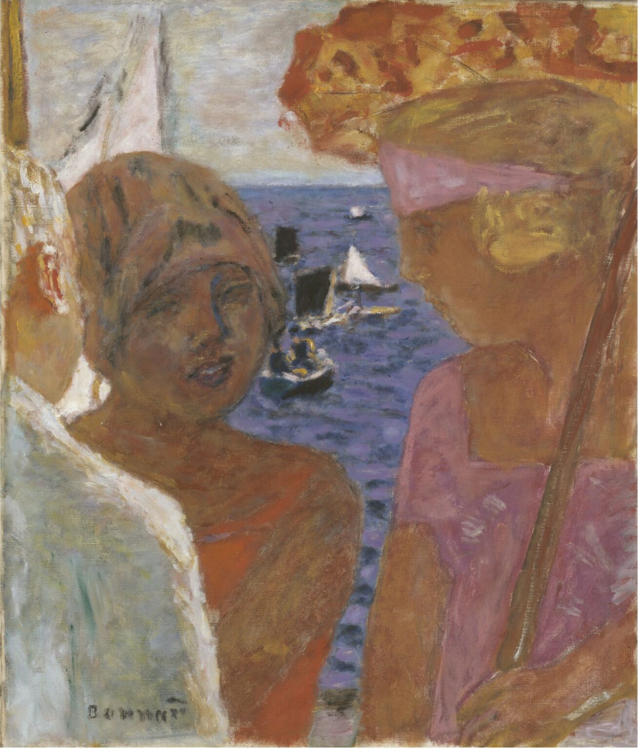 Bonnard Conversación en Arcachon (1926-30)