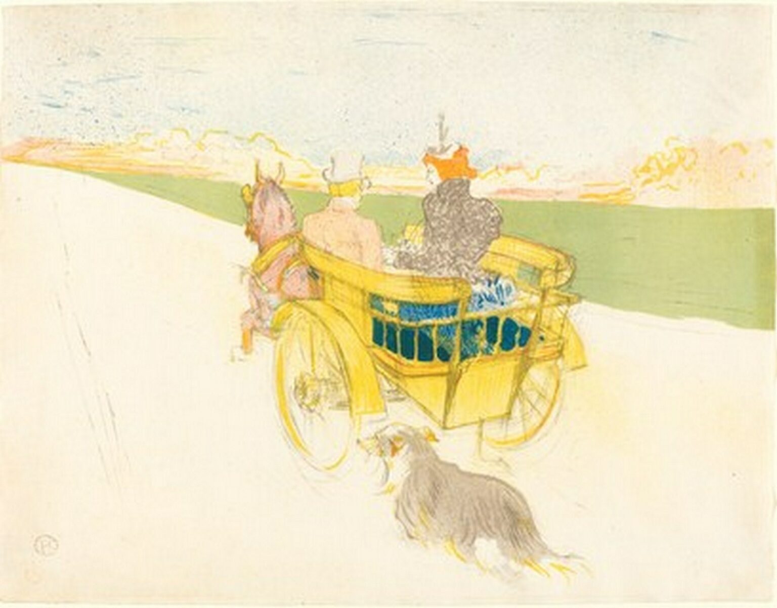 Toulouse-Lautrec Country Outing (Partie de campagne, 1897)