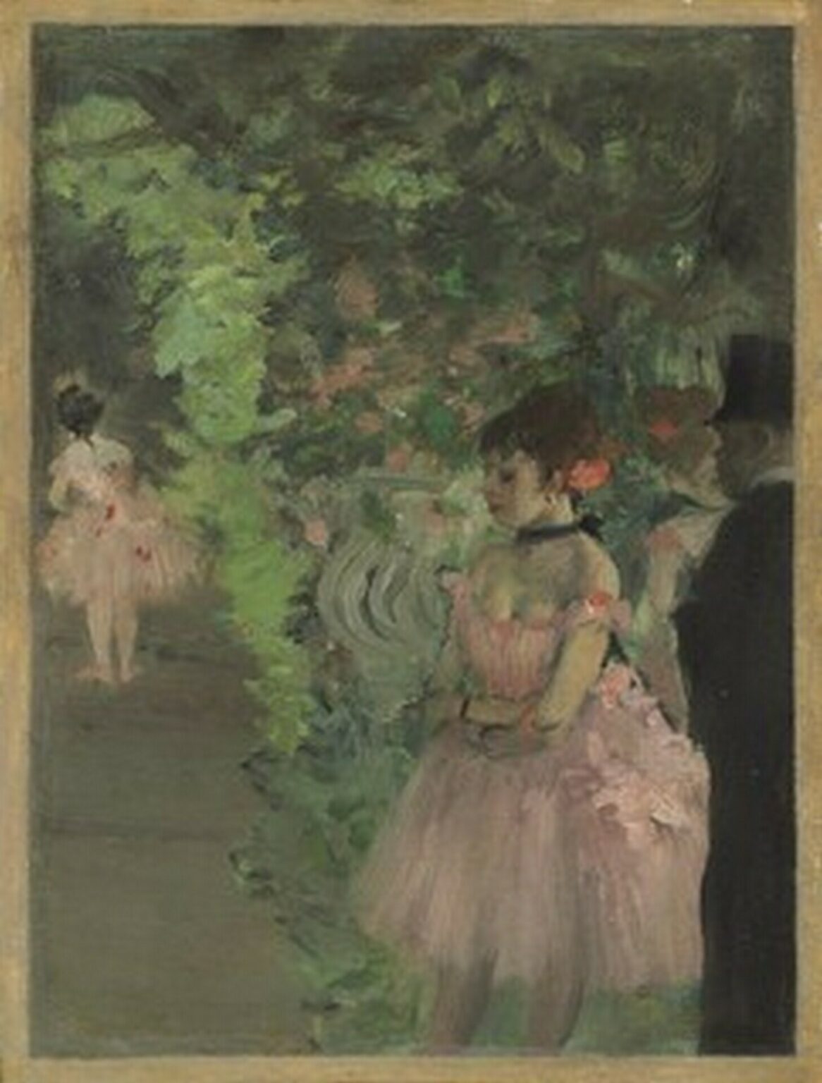 Degas Dancers Backstage (1876-83)