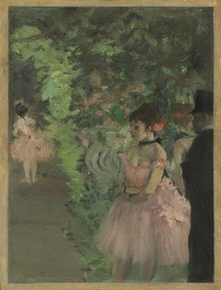 Degas Dancers Backstage (1876-83)