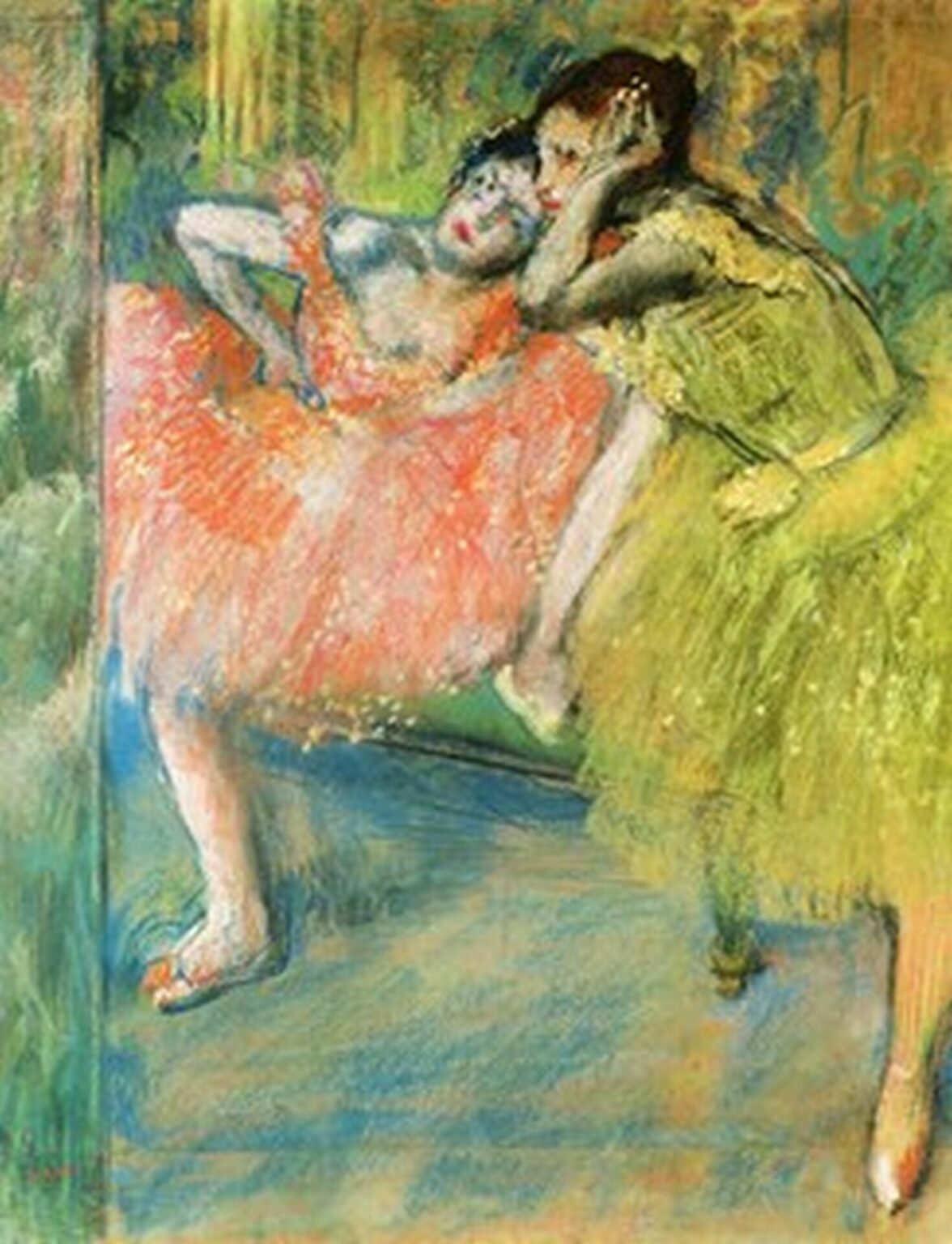 Degas Danseuses au foyer (1901)