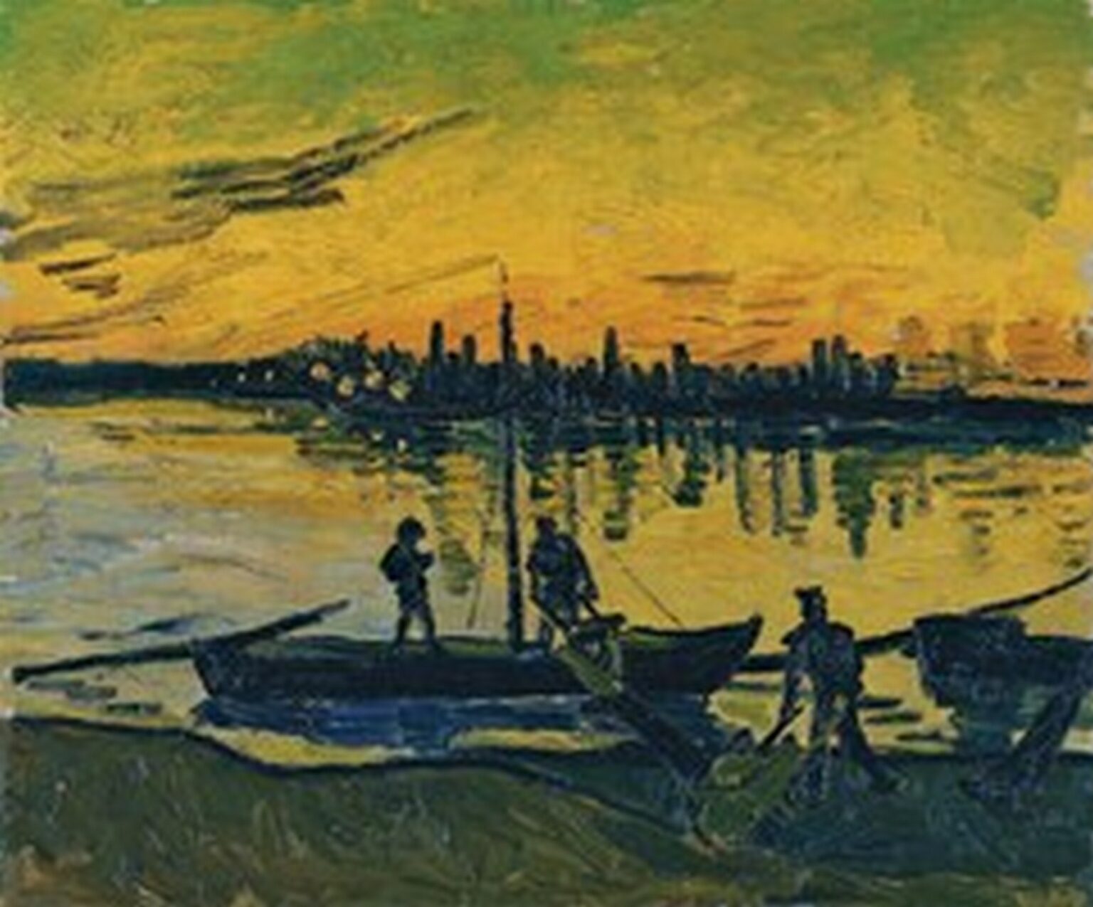 Van Gogh De aflader in Arles (1888)
