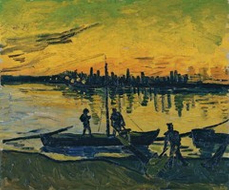 Van Gogh De aflader in Arles (1888)