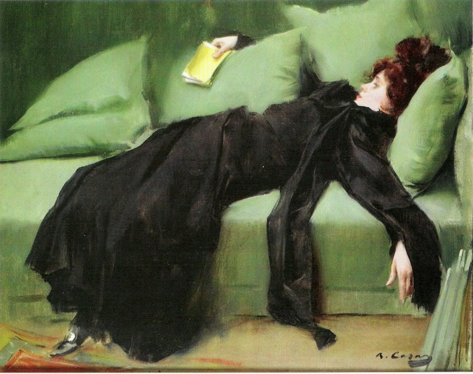 Casas Després del ball (1898-1899)