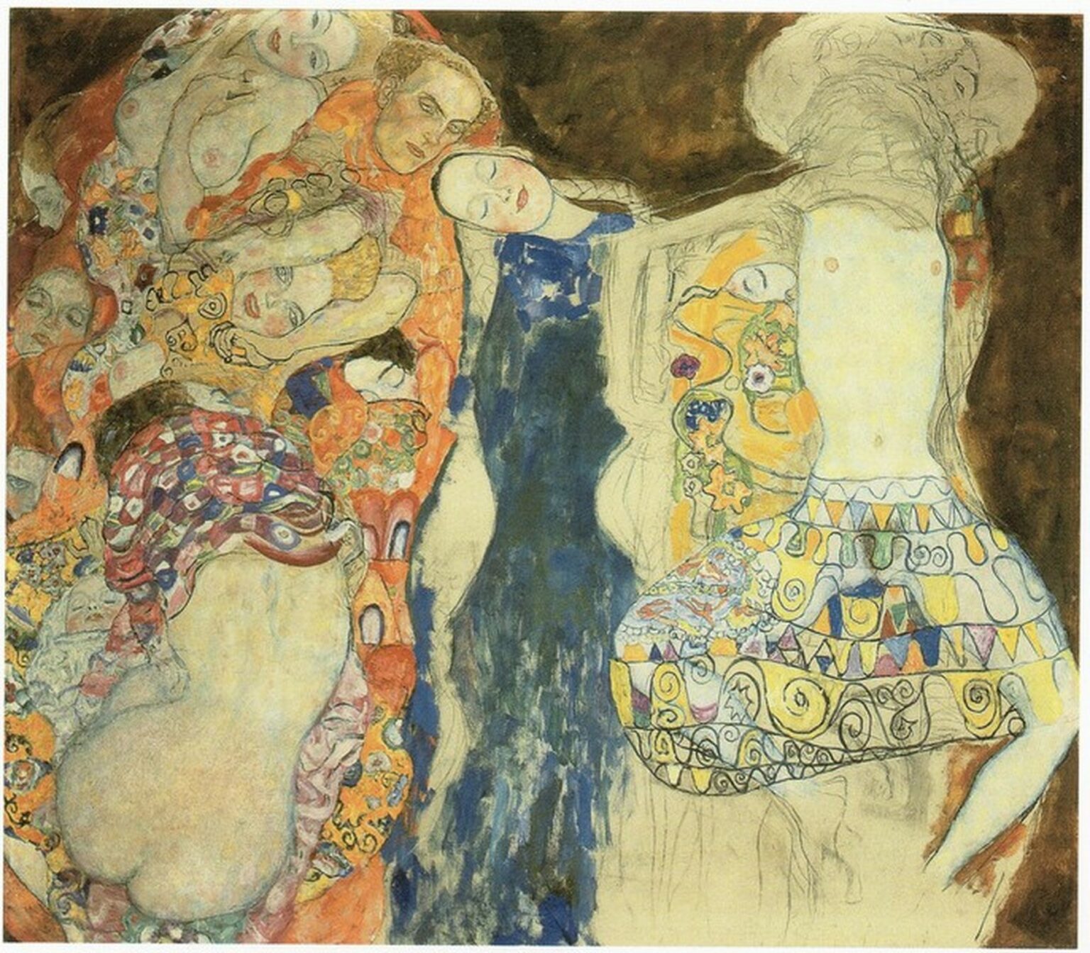 Klimt Die Braut (unvollendet) (1917-18)