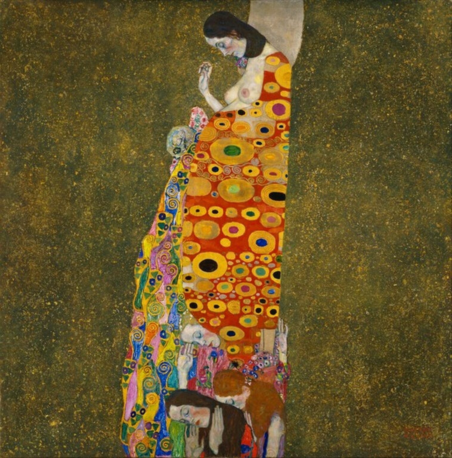 Klimt Die Hoffnung II (1907)
