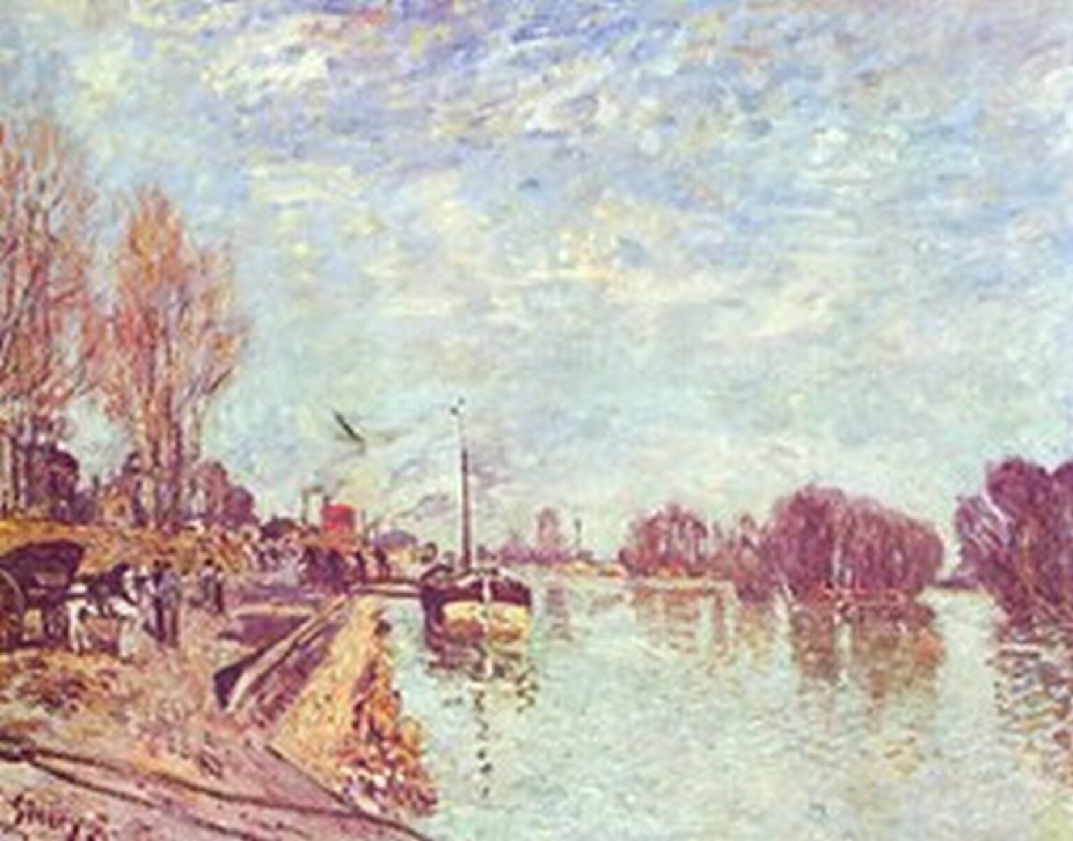 Sisley Die Seine bei Suresne