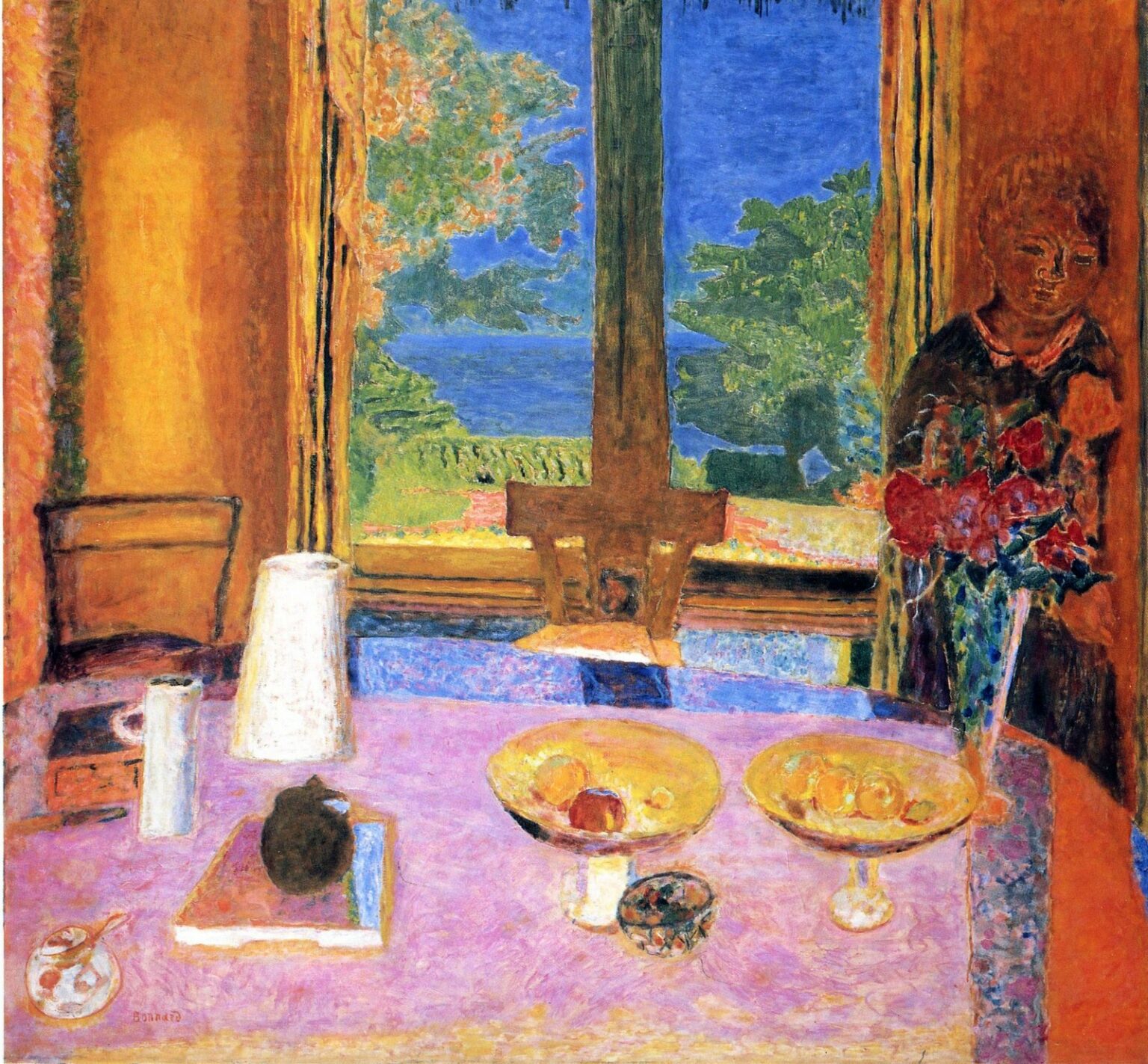 Bonnard Dining room on the garden