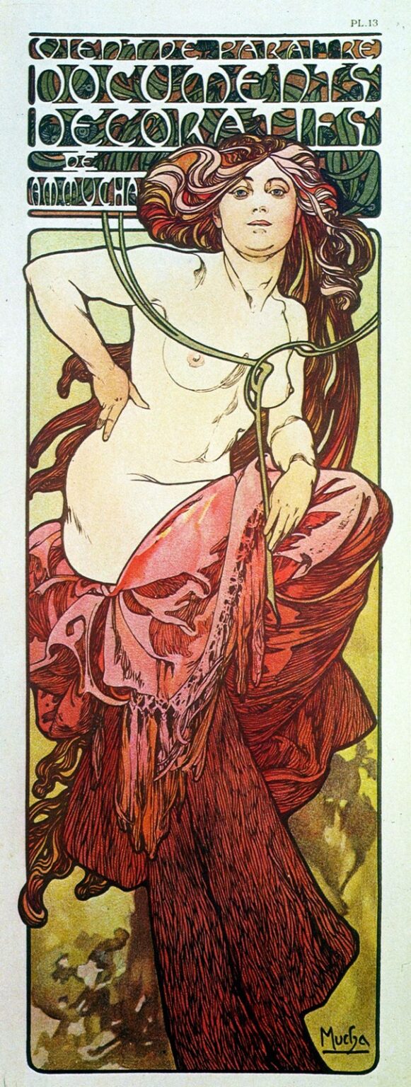 Mucha Documents Decoratifs