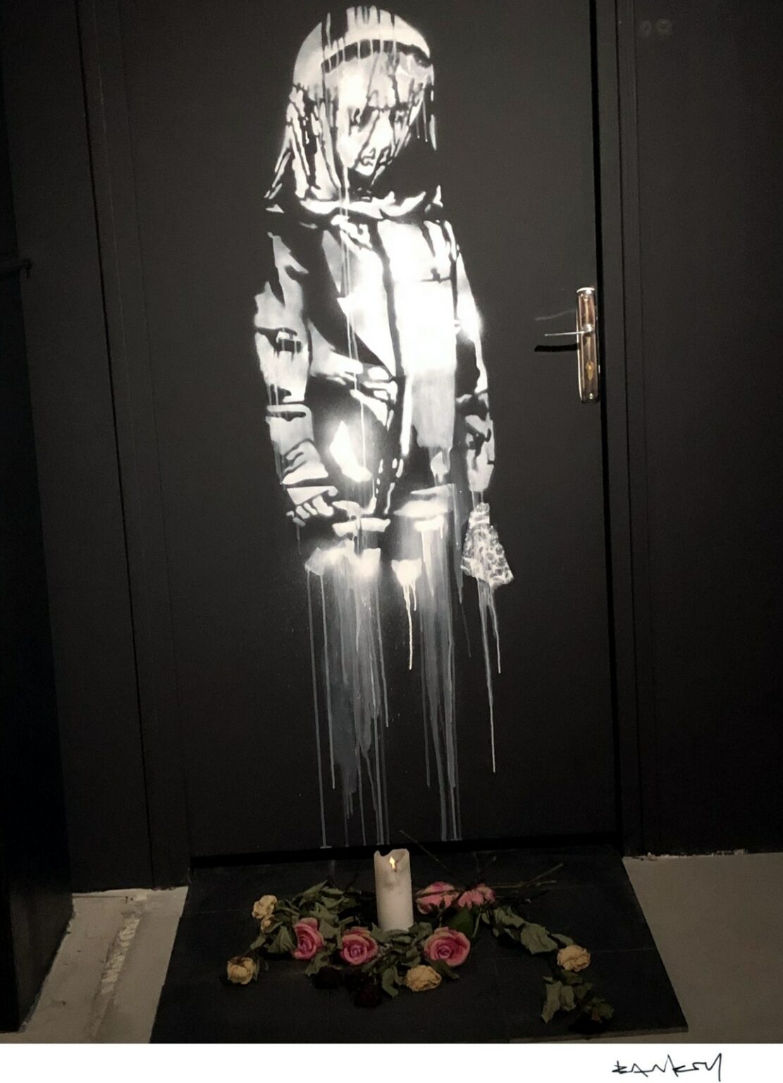 Banksy Door of Bataclan