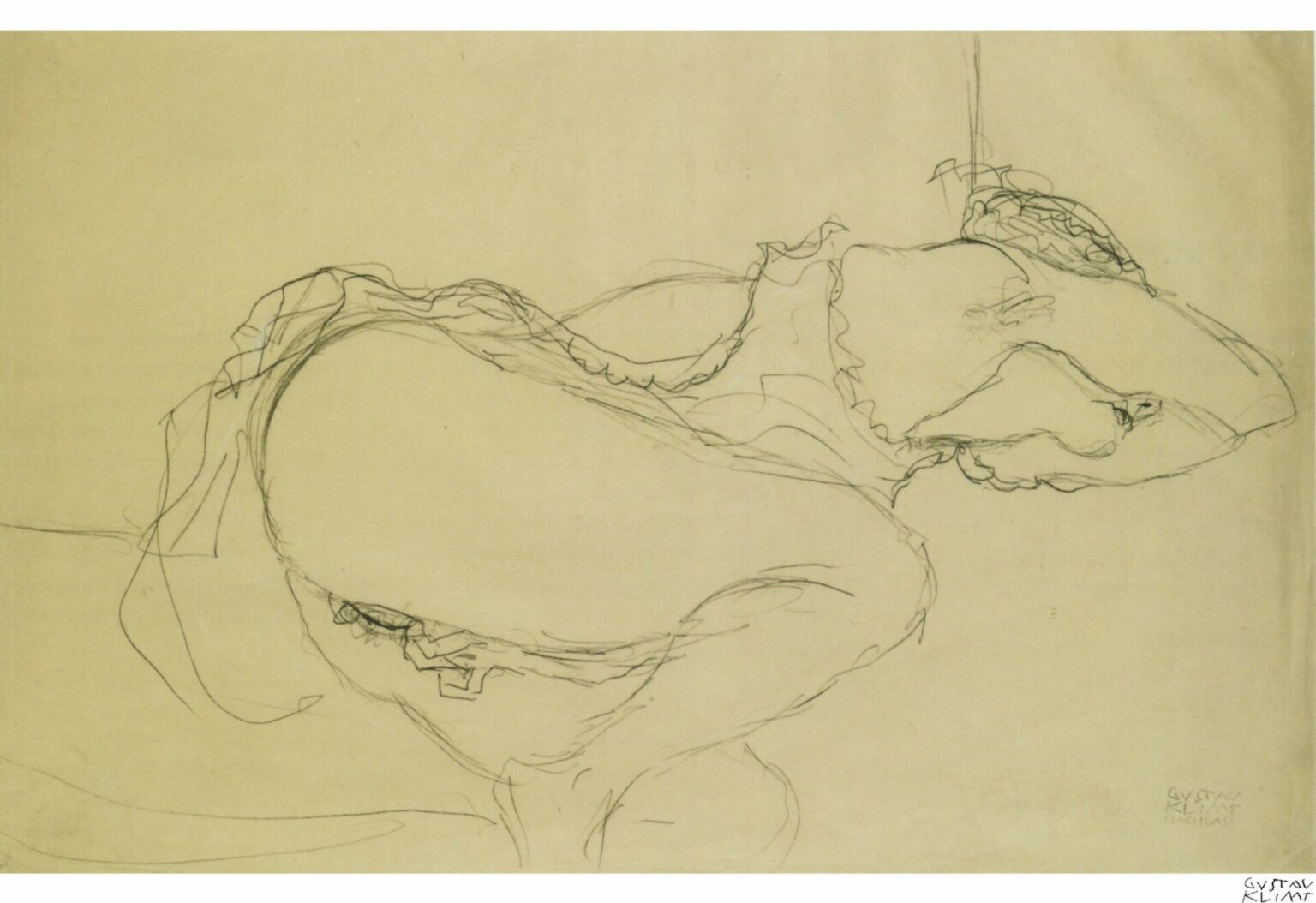Klimt Drawings: Nude