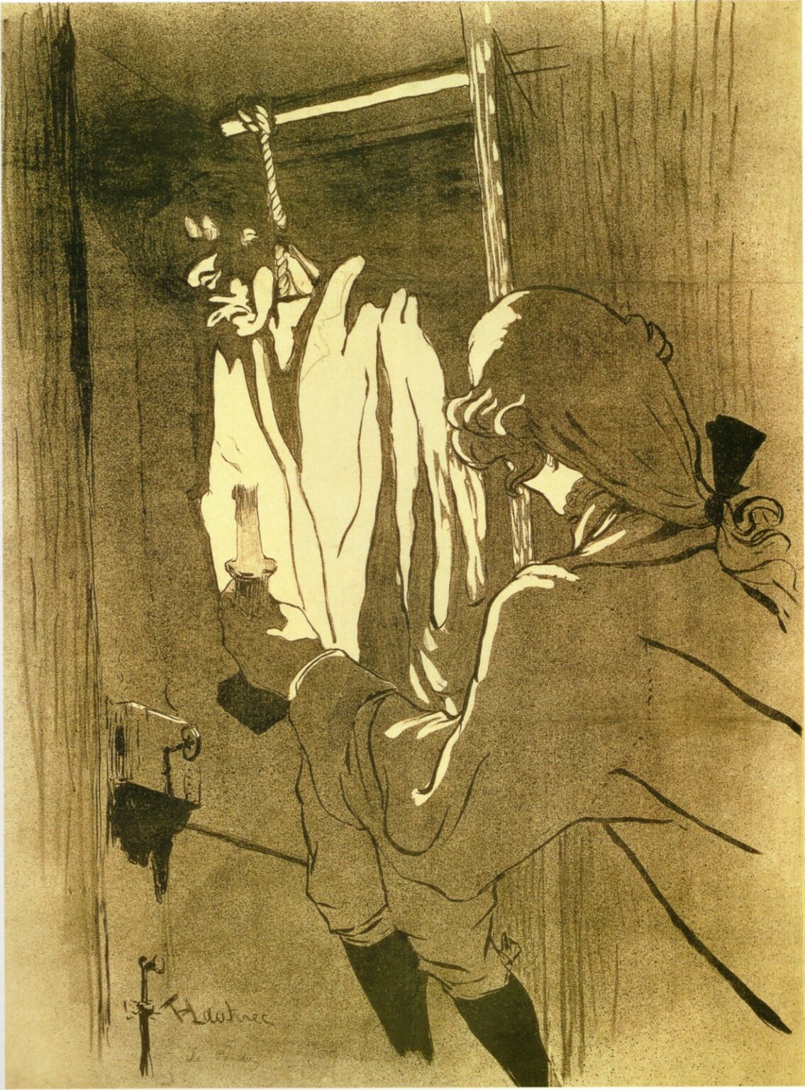 Toulouse-Lautrec El ahorcado (1892)