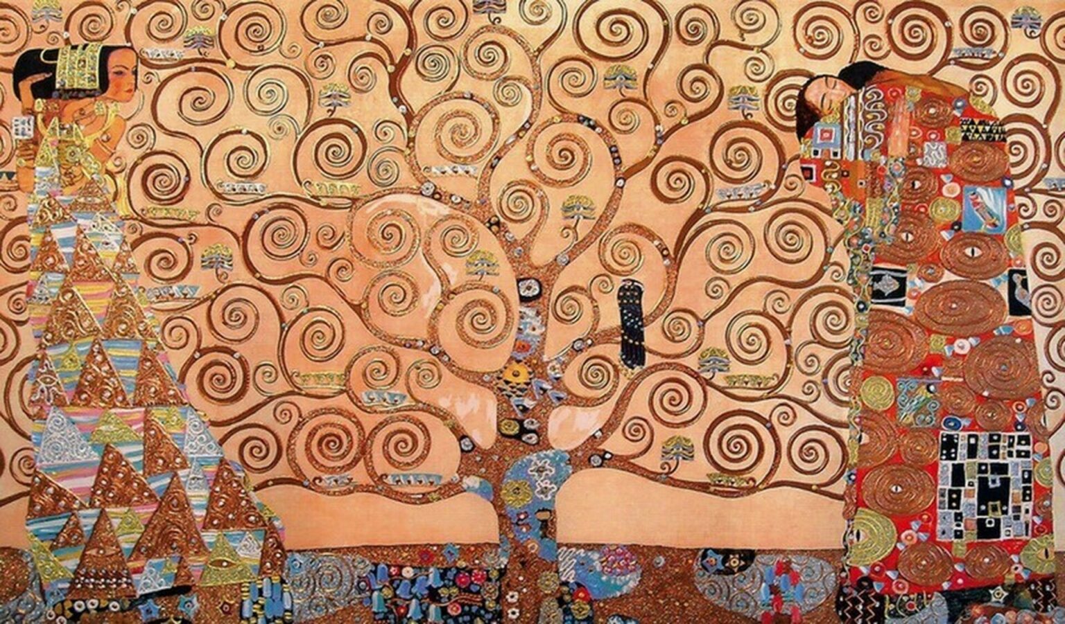 Klimt El árbol de la vida