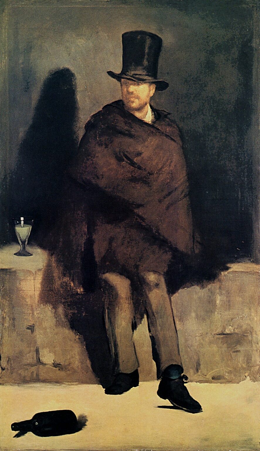 Manet El bebedor de absenta (1858-59)