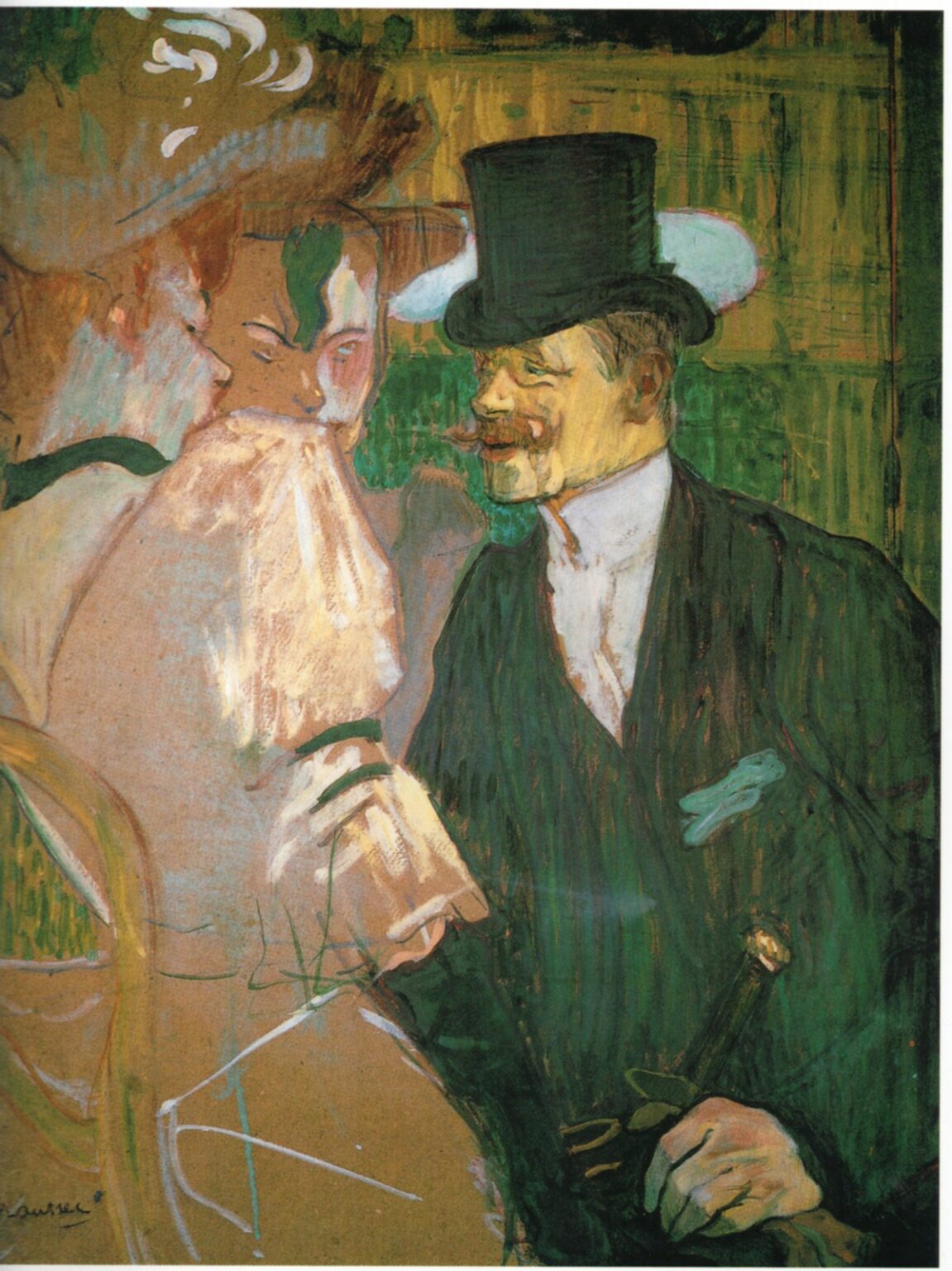 Toulouse-Lautrec El inglés en el Moulin Rouge: Mr. Warner (1892)