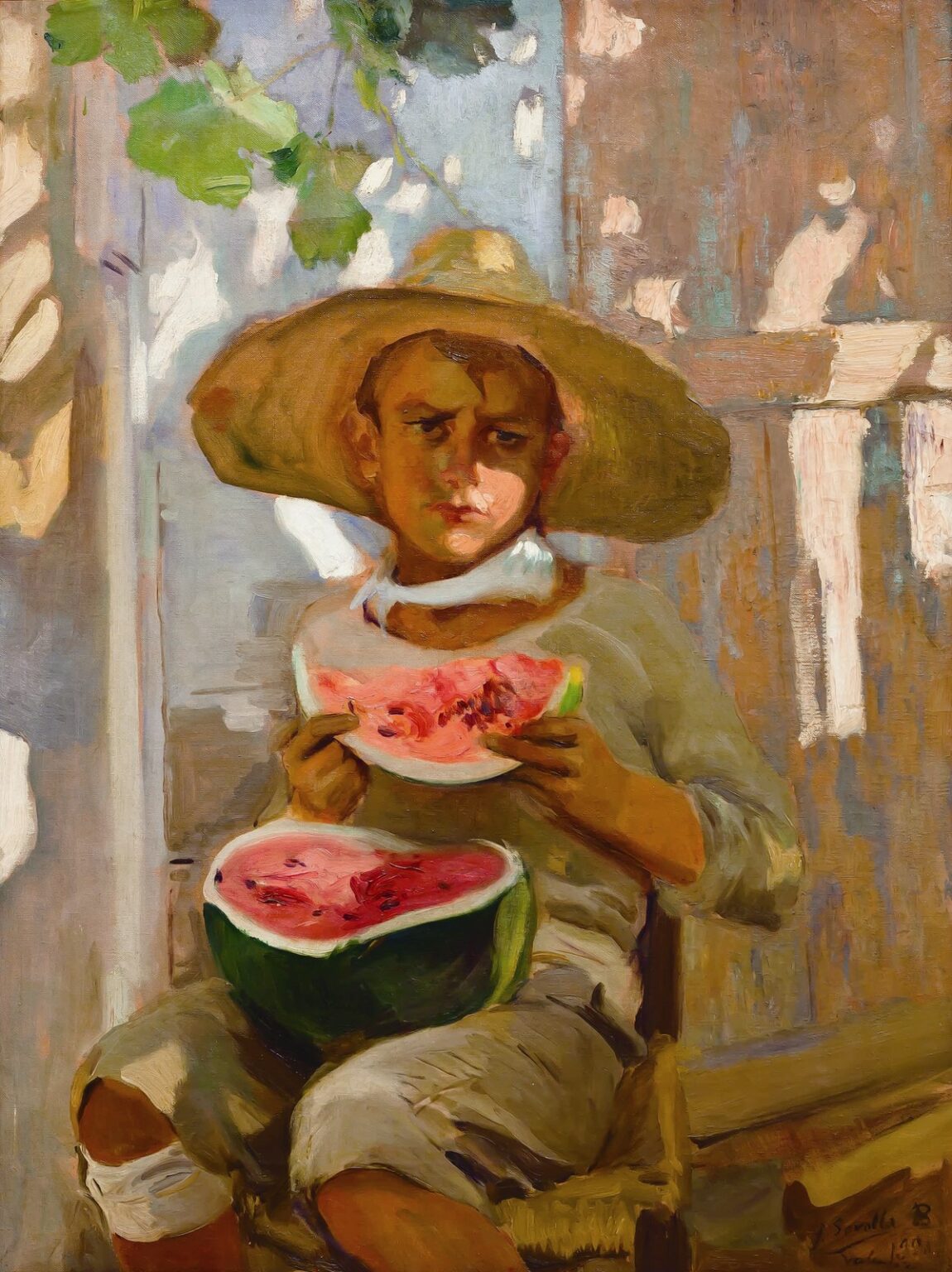 Sorolla El niño de la sandia (c.1916)