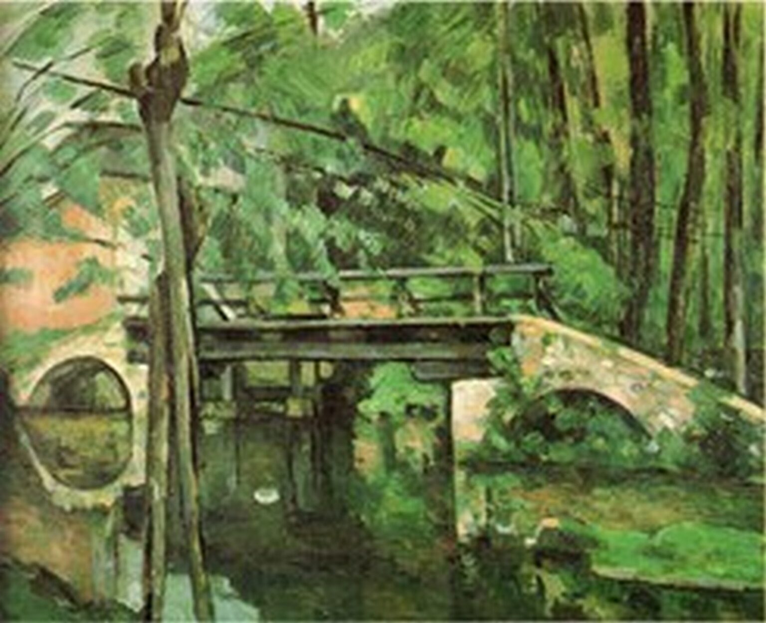 Cézanne El puente de Maincy (1879)