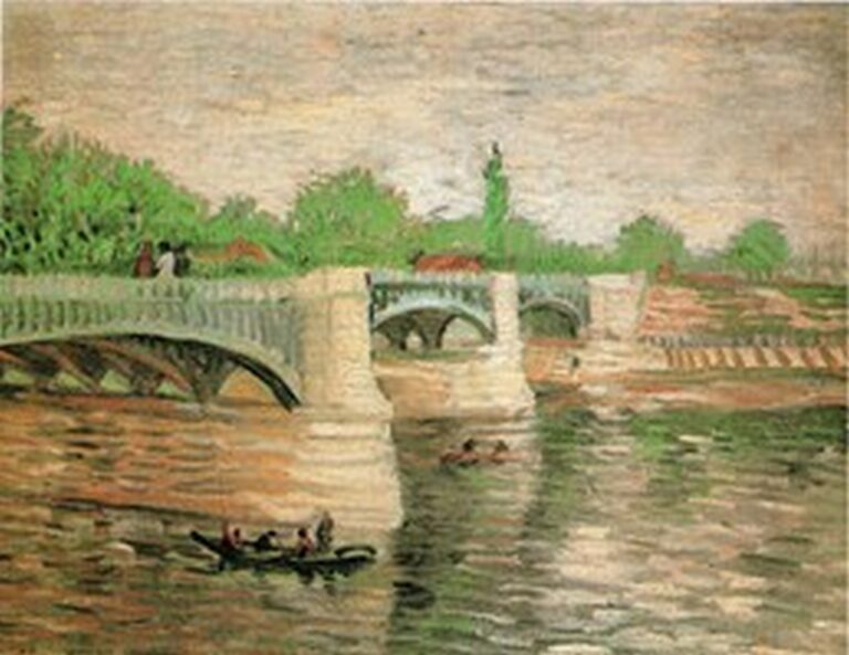 Van Gogh El puente de la Grande Jatte (1887)