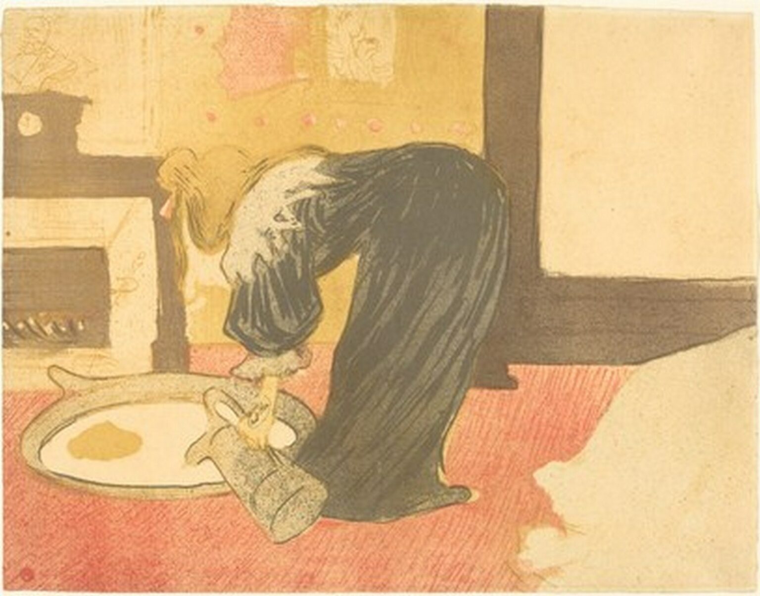 Toulouse-Lautrec Elles: Femme au tub (1896)
