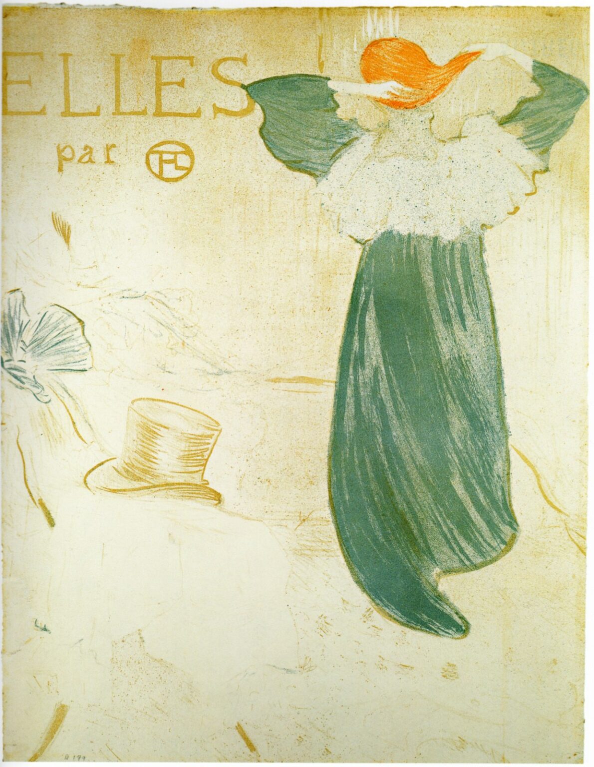 Toulouse-Lautrec Elles: Portada (1896)