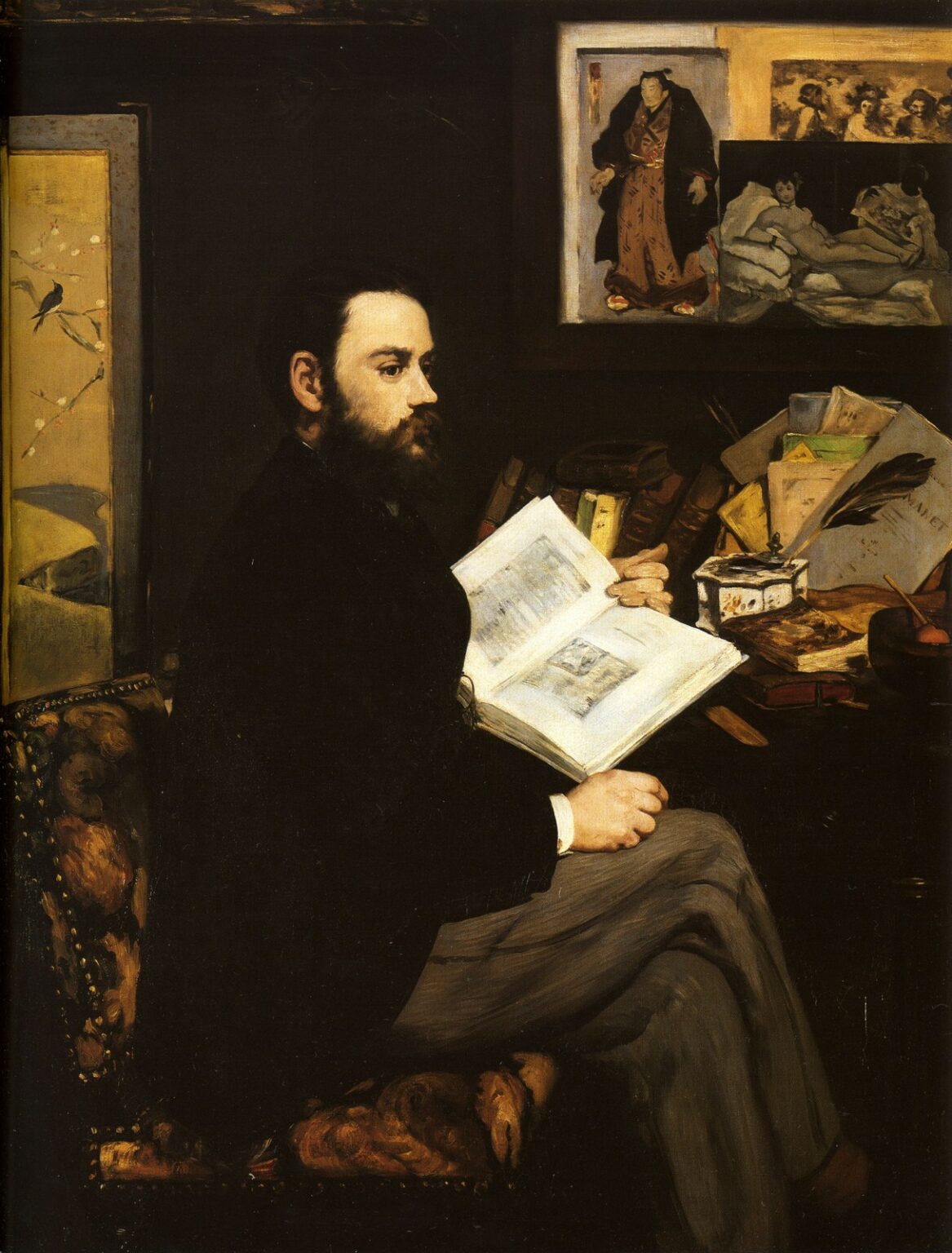 Manet Émile Zola (1868)