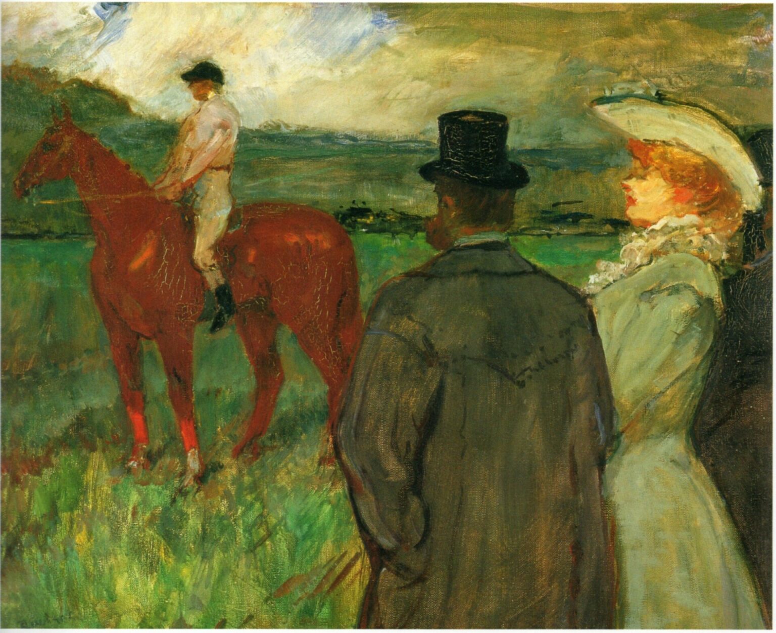 Toulouse-Lautrec En las carreras (1899)