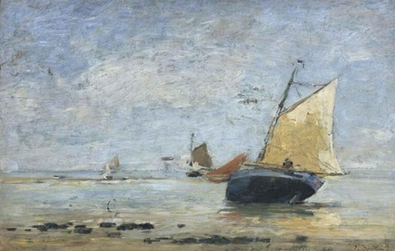 Boudin Environs de Trouville (1884)