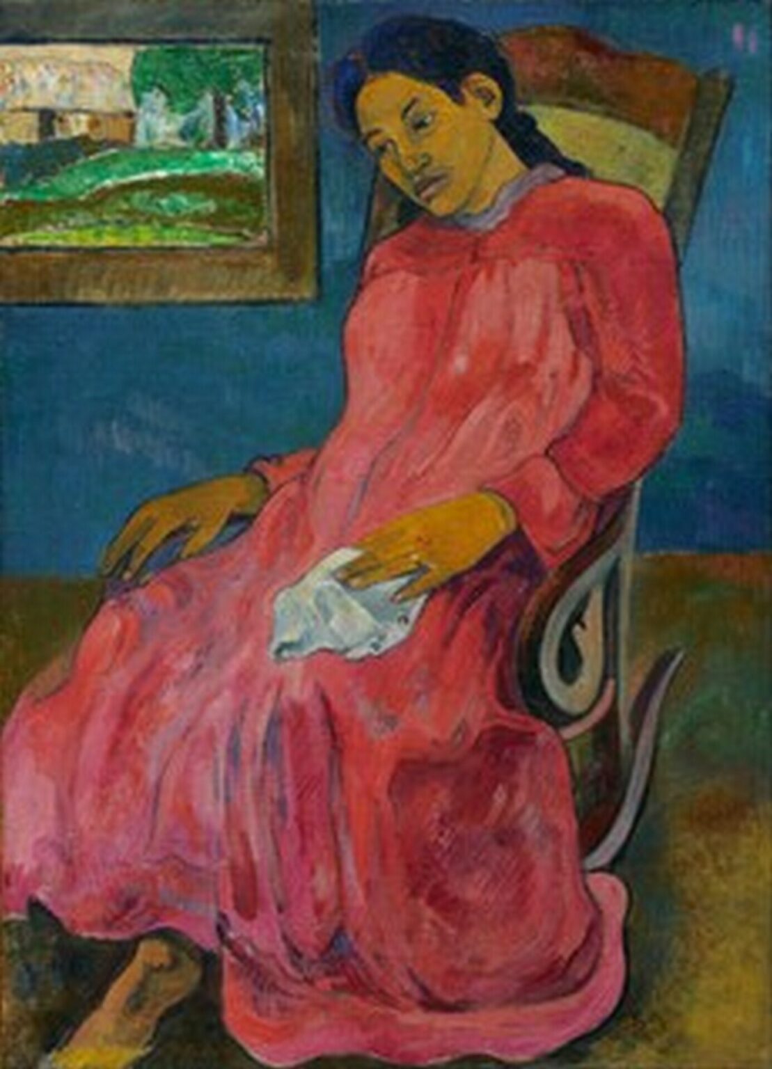 Gauguin Faaturuma (Melancholic) (1891)